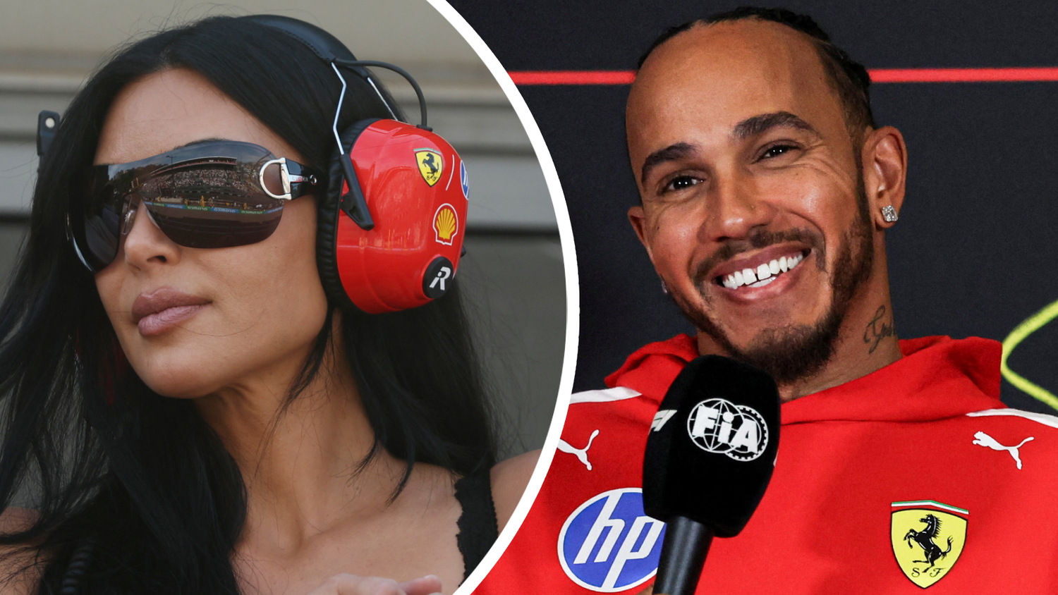Lewis Hamilton spricht über Kim Kardashian.