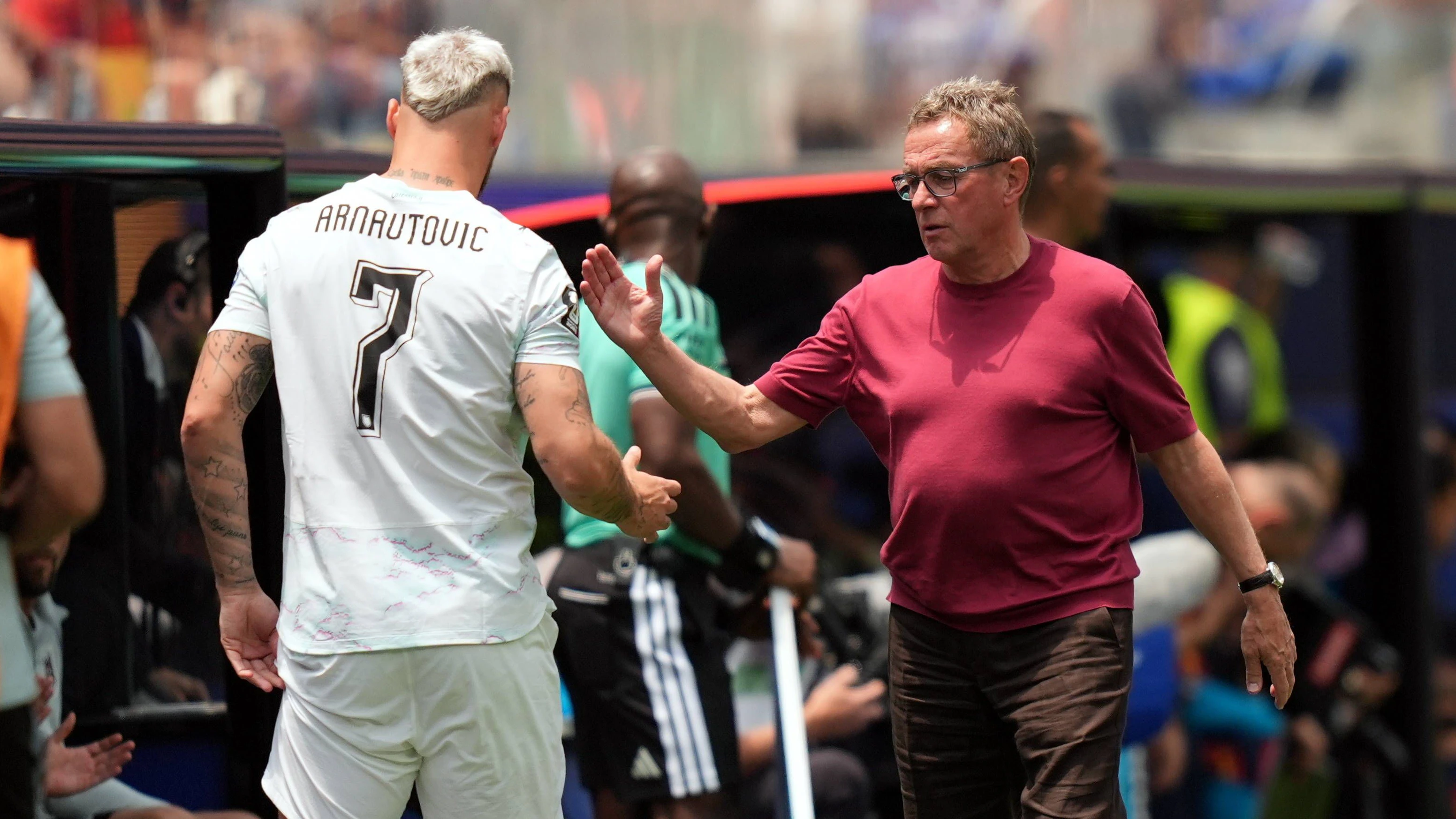 Ralf Rangick und Marko Arnautovic