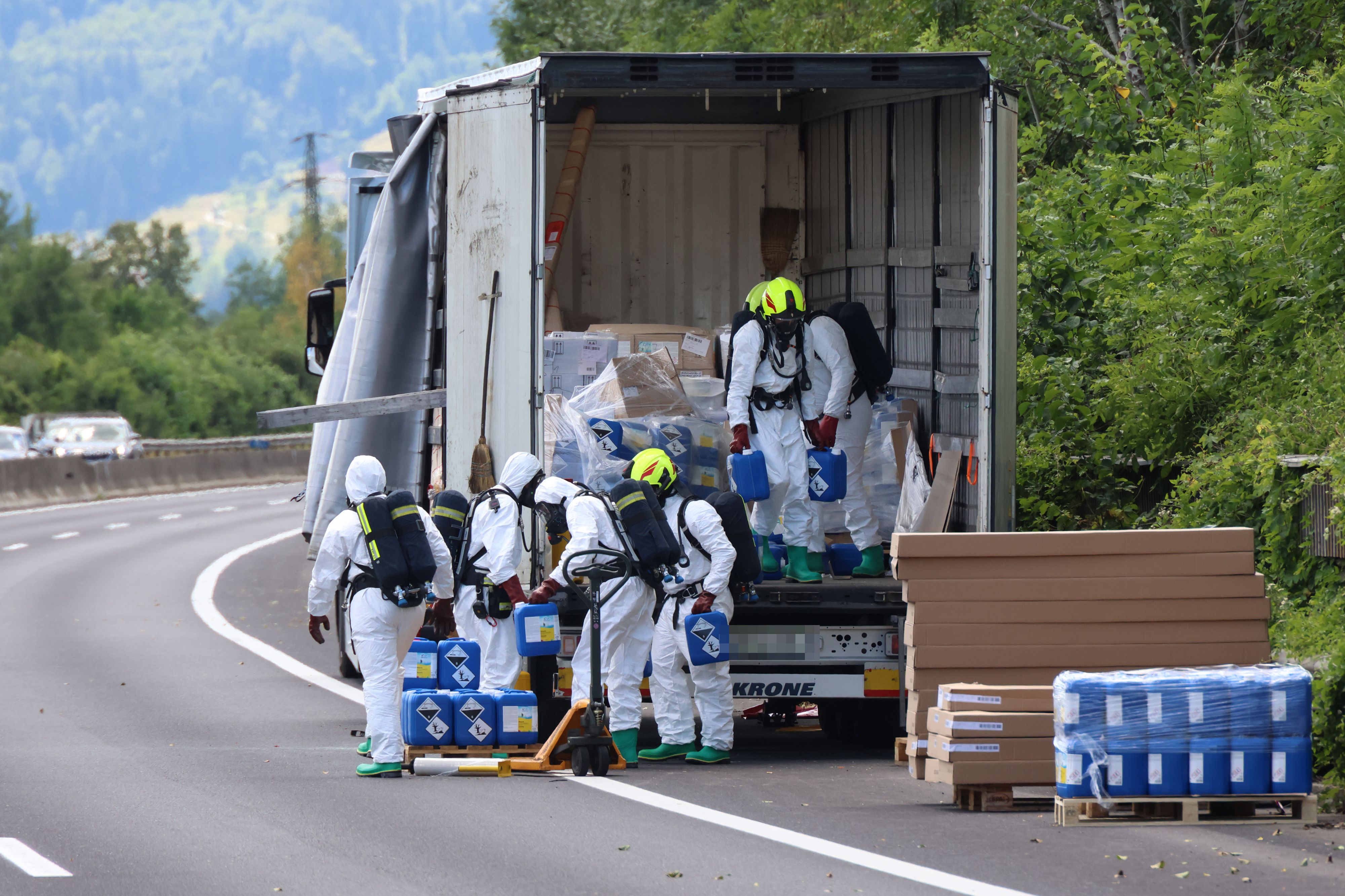 Spezialkräfte waren nach dem gefährlichen Zwischenfall im Einsatz.