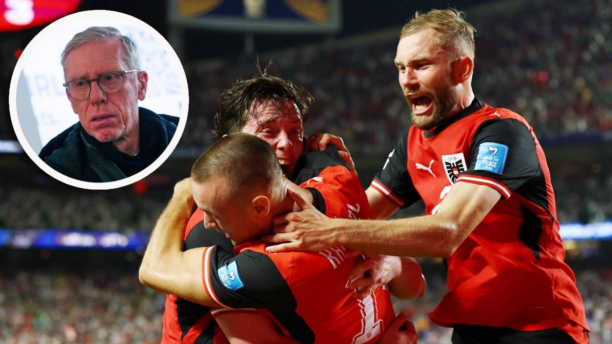 Peter Stöger sieht das denkwürdige Tor von Sasa Kalajdzic als 
