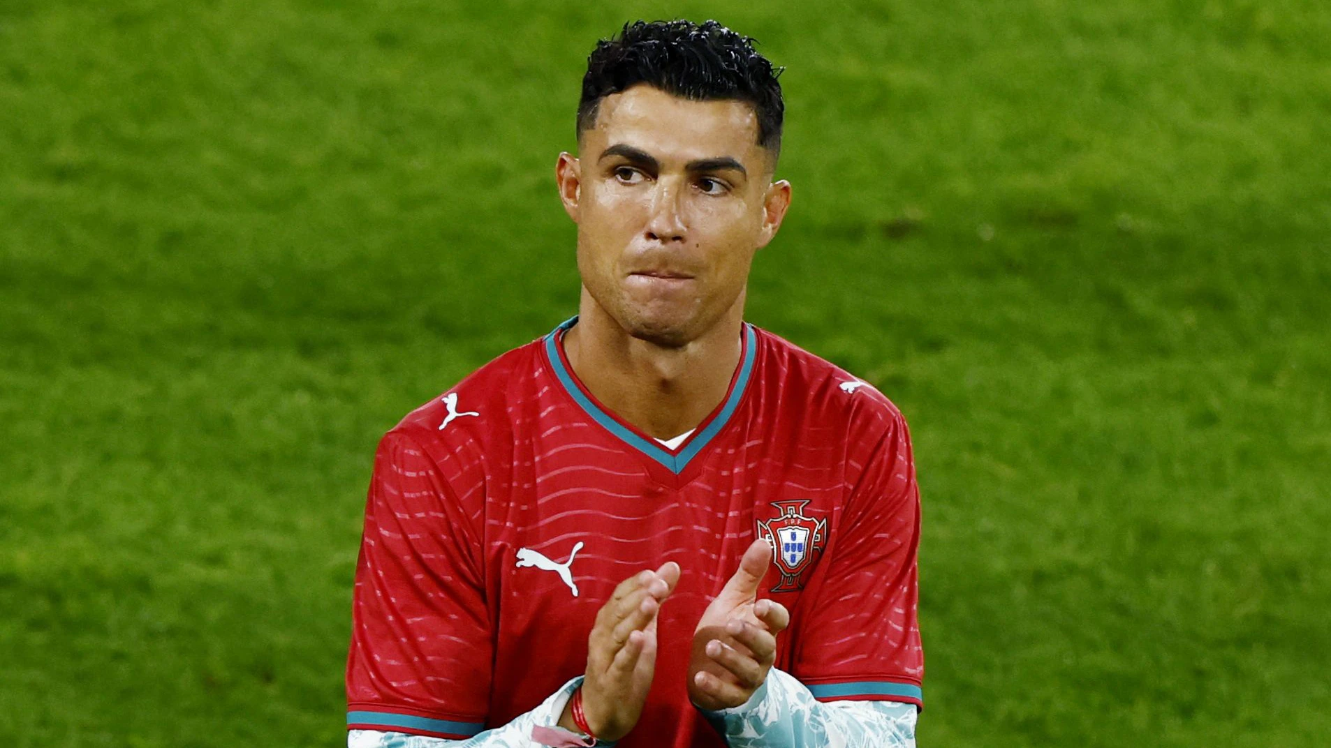 Cristiano Ronaldo ist gerade mit Portugal bei der WM in den USA im Einsatz. 