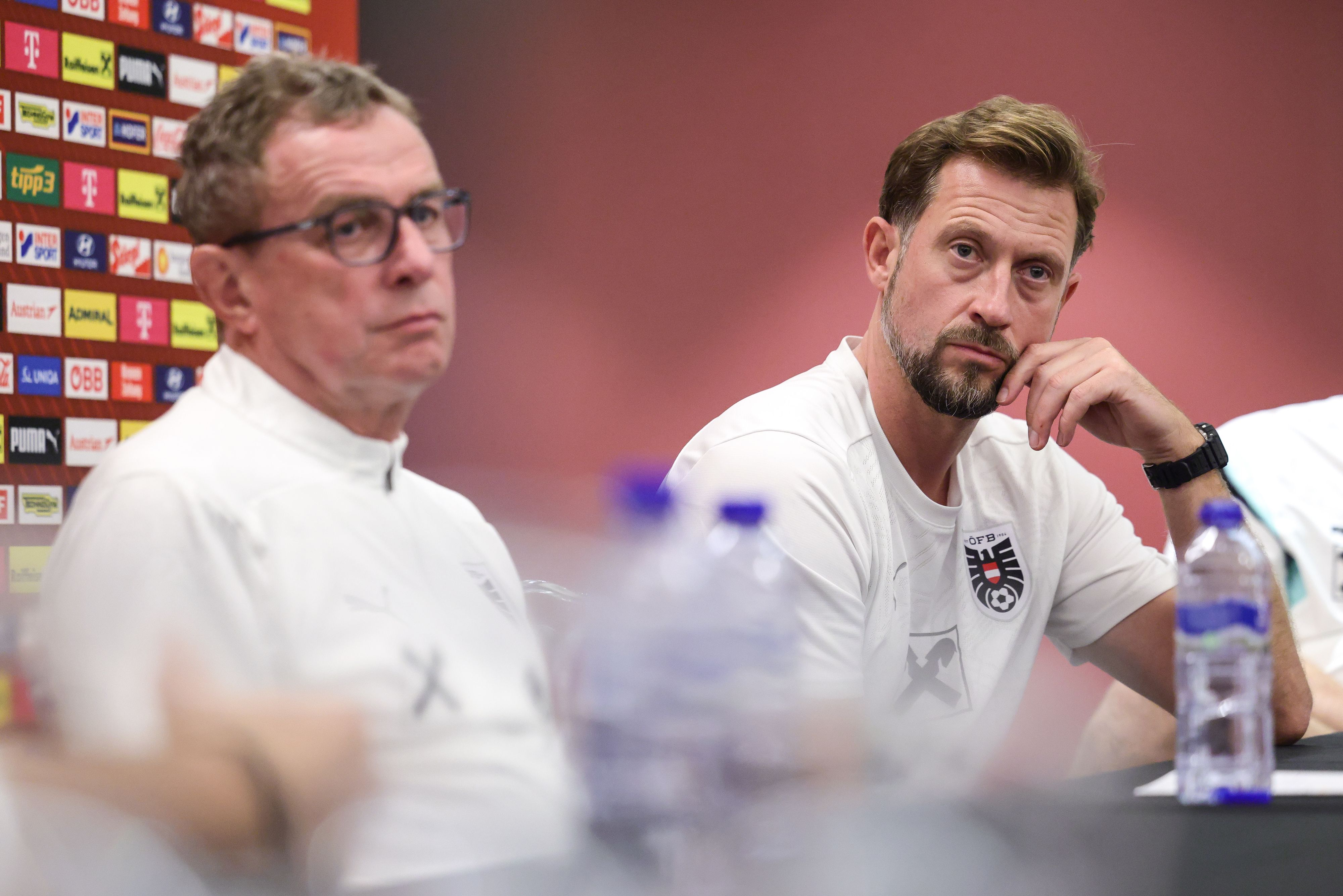 Ralf Rangnick und Lars Kornetka.