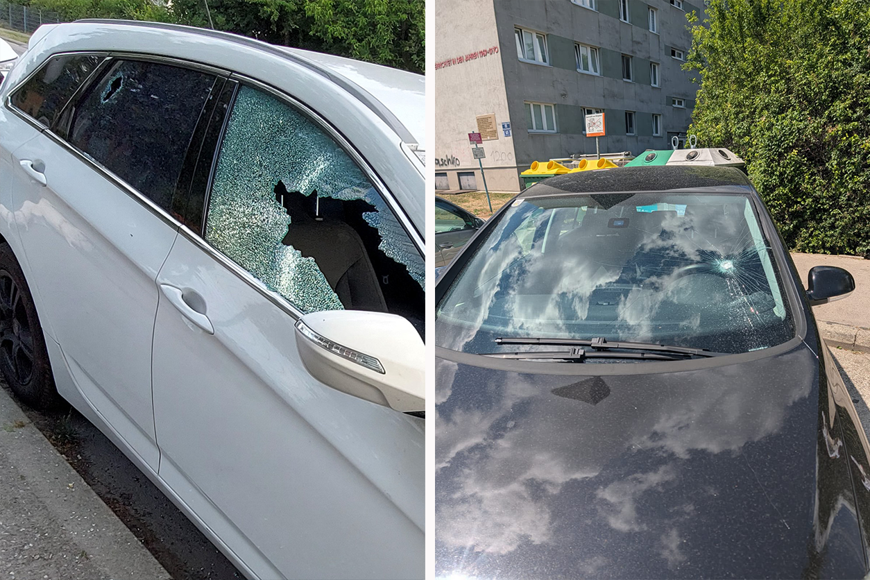 Am Freitag fanden mehrere Wiener in Floridsdorf Schäden an ihren Autos vor.