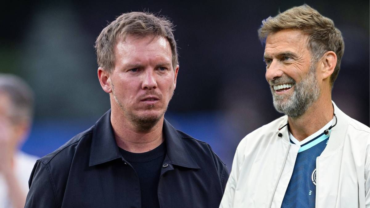 Julian Nagelsmann und Jürgen Klopp.