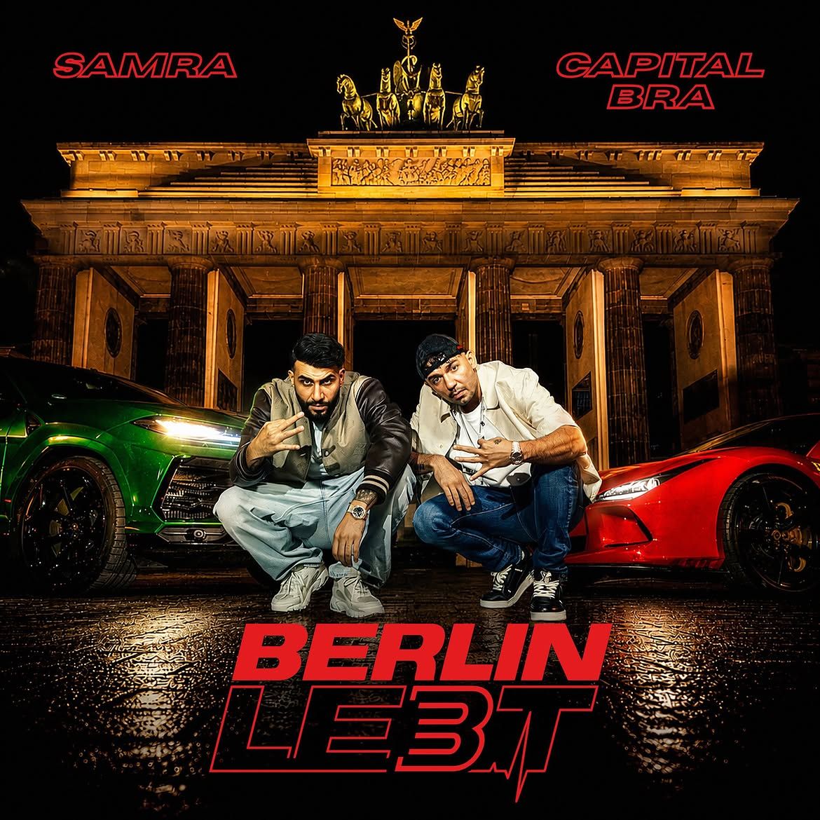 Samra und Capital Bra teilten das Album-Cover auf Instagram.