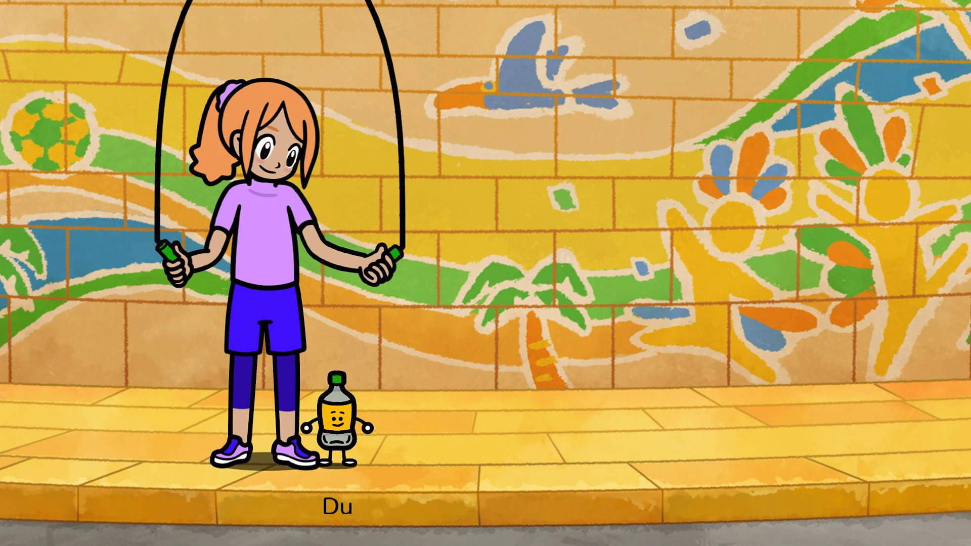 Grafik und Animationen sind bewusst schlicht gehalten, passen aber hervorragend zum Spielprinzip.
