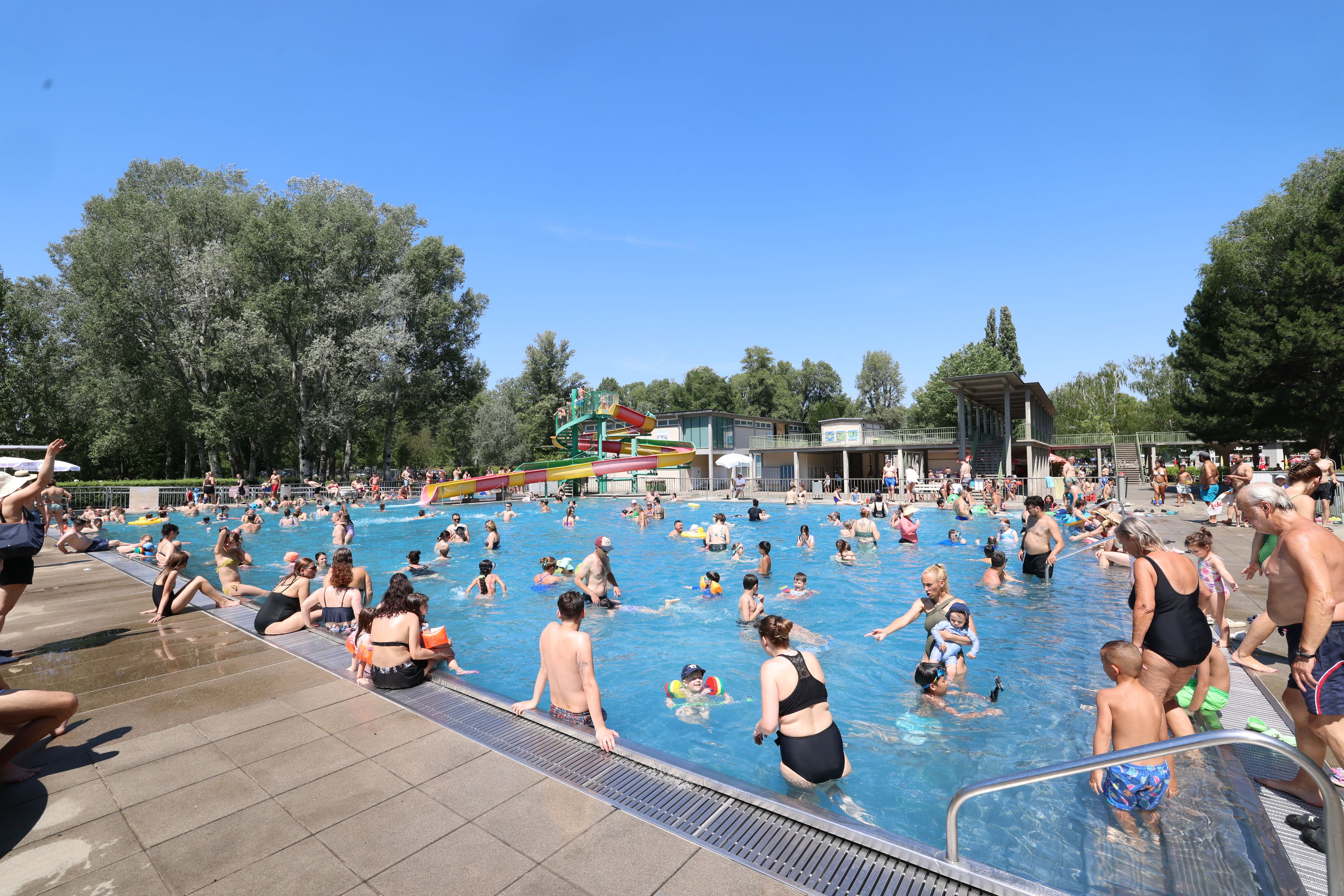Mit 162.000 Besuchern verbuchte das Gänsehäufel die meisten Gäste.