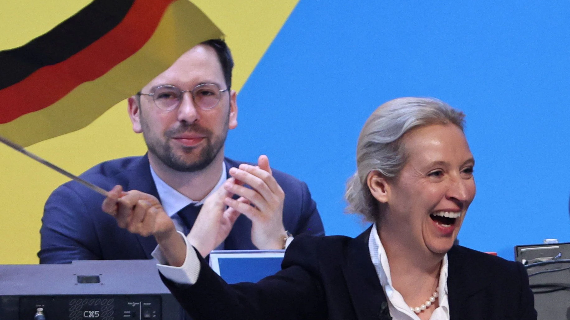 Alice Weidel beim Parteitag der AdF in Erfurt. 