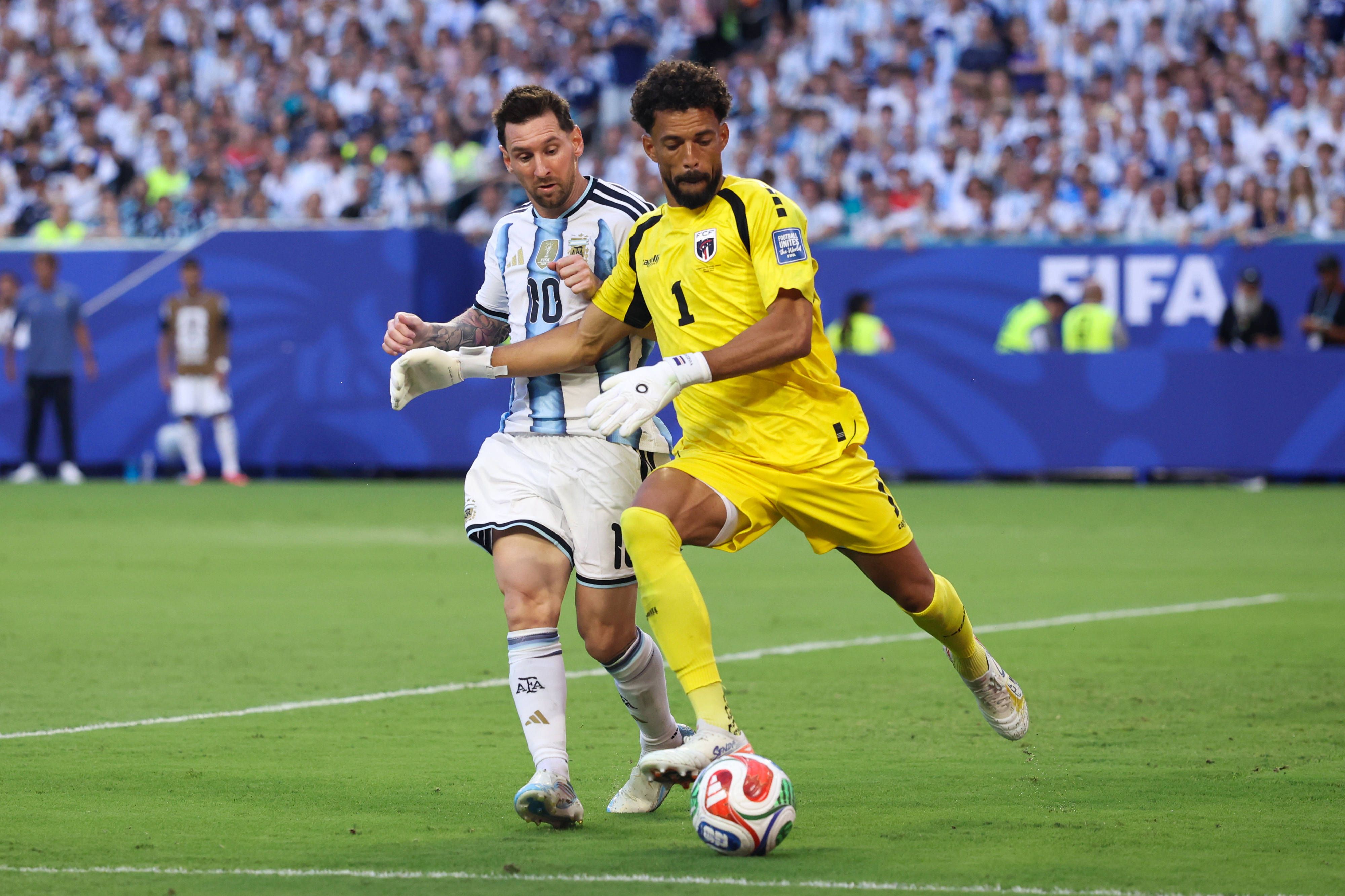 Lionel Messi und Vozinha.