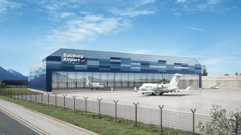 Neuer Hangar als Ersatzbaumaßnahme