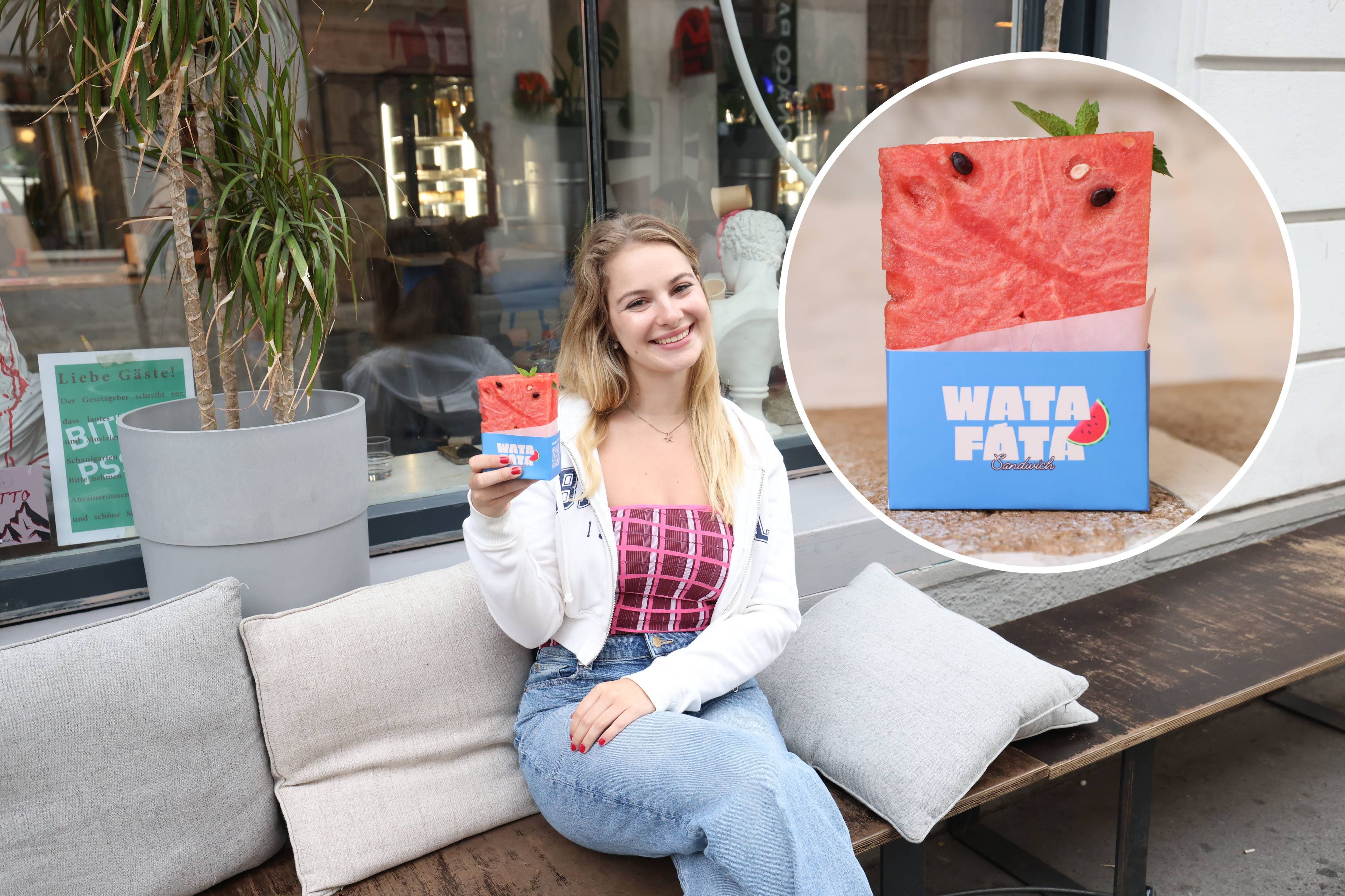 Das Watafata-Sandwich soll bei heißen Temperaturen für Ankühlung sorgen.