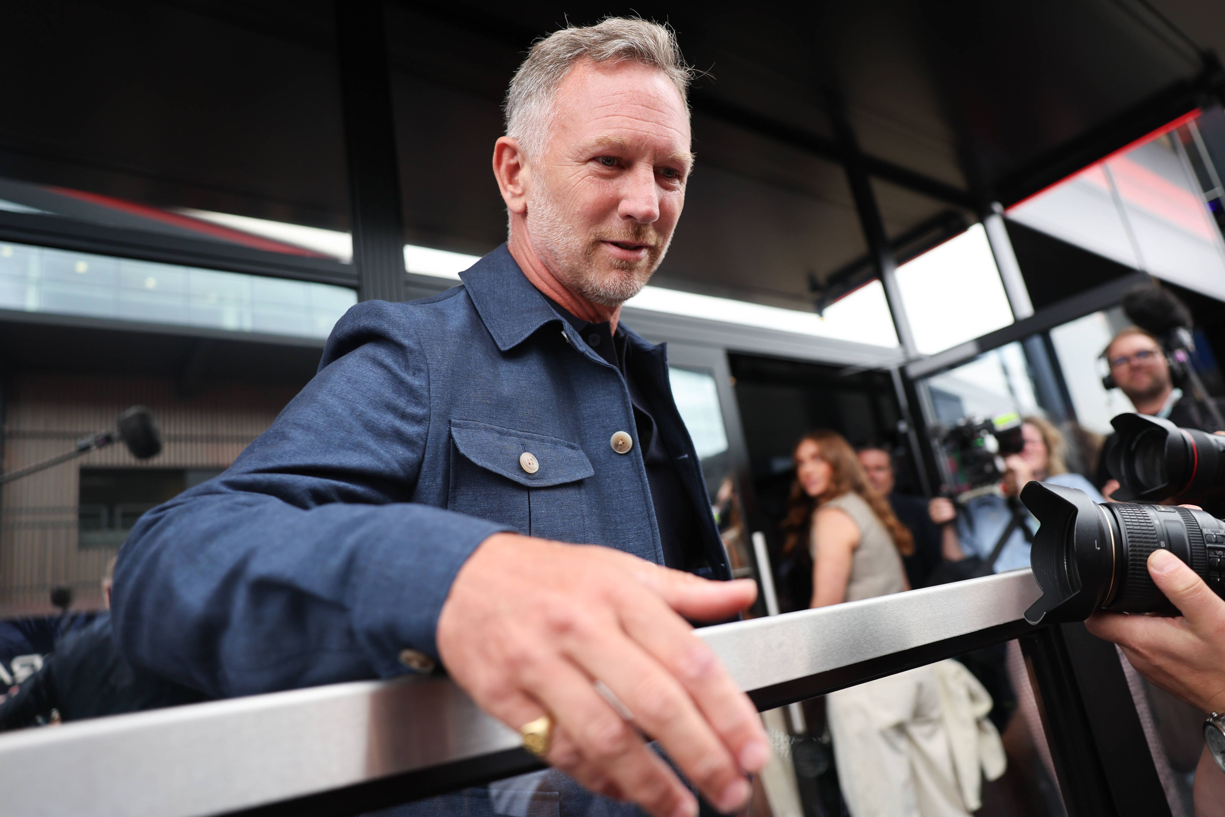 Heute.at - Indiz für Comeback? Horner erstmals bei Grand Prix