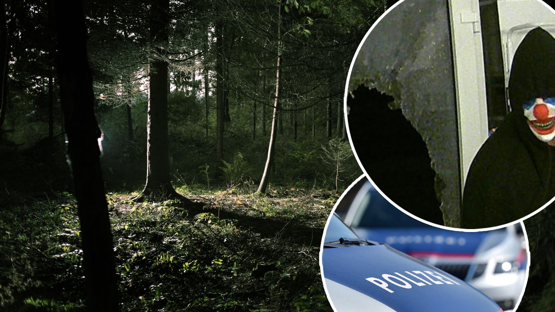 Der 43-Jährige wollte in einem Wald laut Polizei Videos für TikTok drehen. Dabei hatte er u.a. Horror-Masken wie diese von einem <a data-li-document-ref=