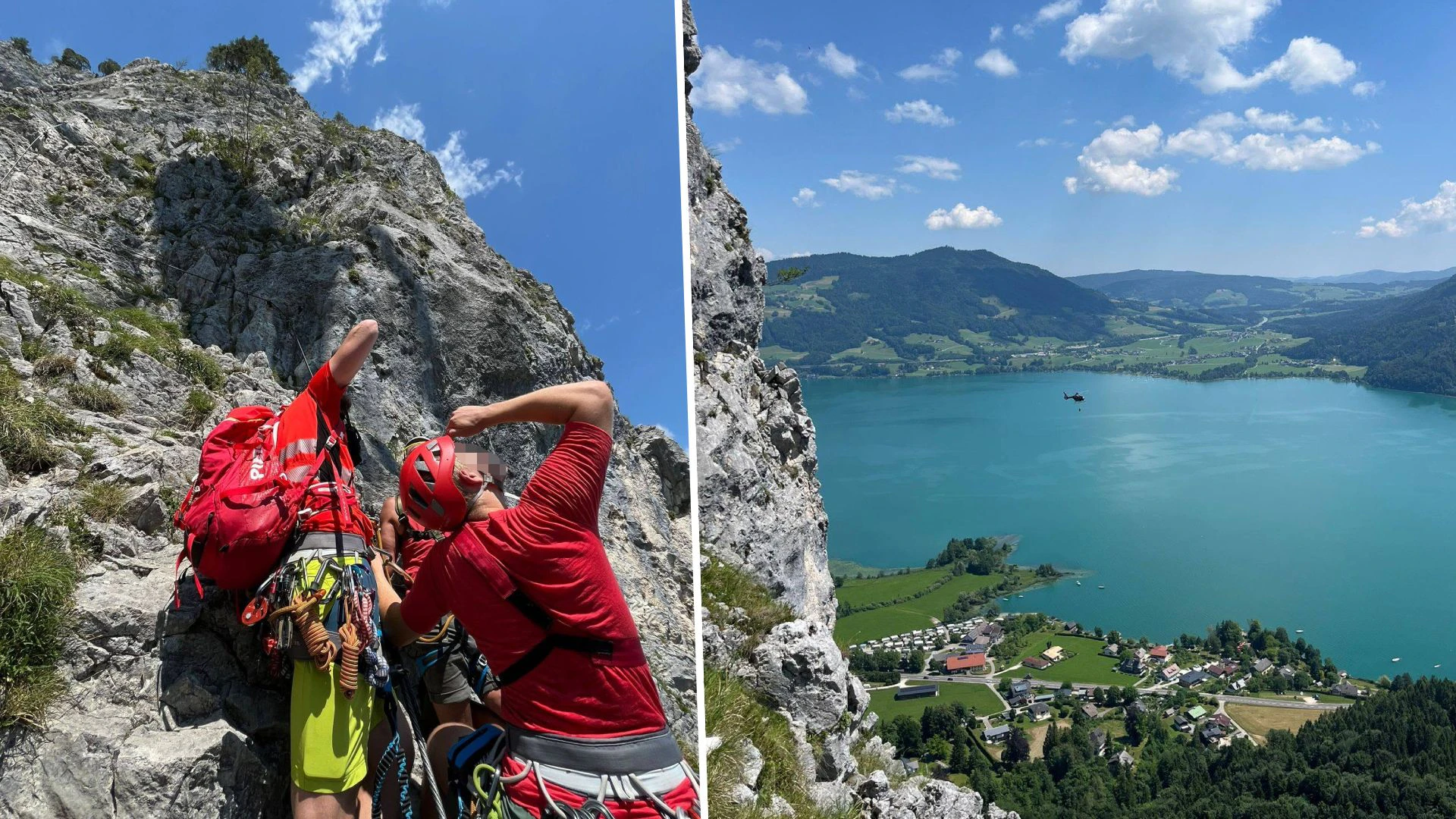 Auch am 24. Juni musste die Bergrettung schon zum Drachenwand-Klettersteig ausrücken – nur wenige Tage danach brauchte dort schon wieder jemand Hilfe.