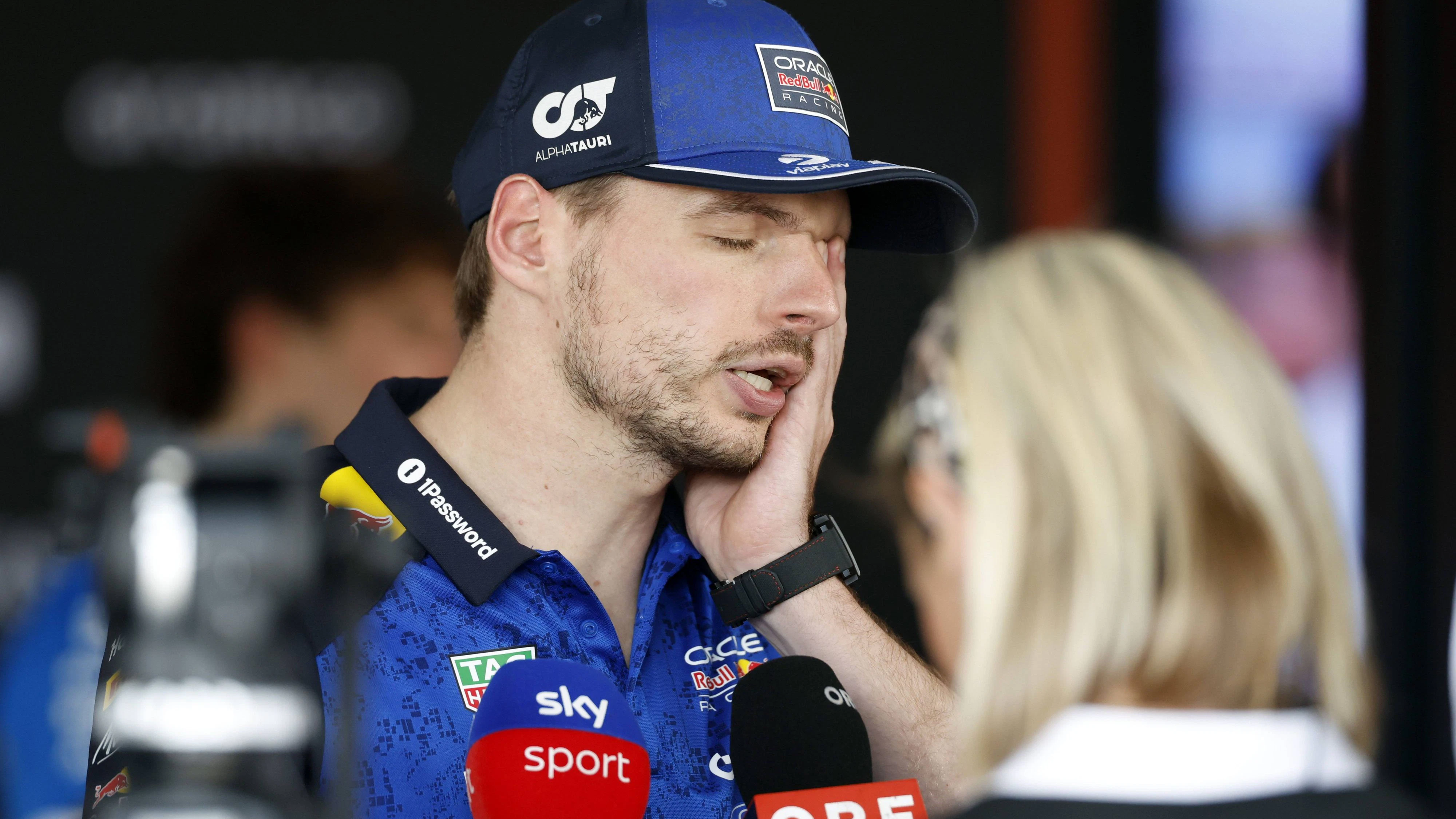 Max Verstappen ist unzufrieden.