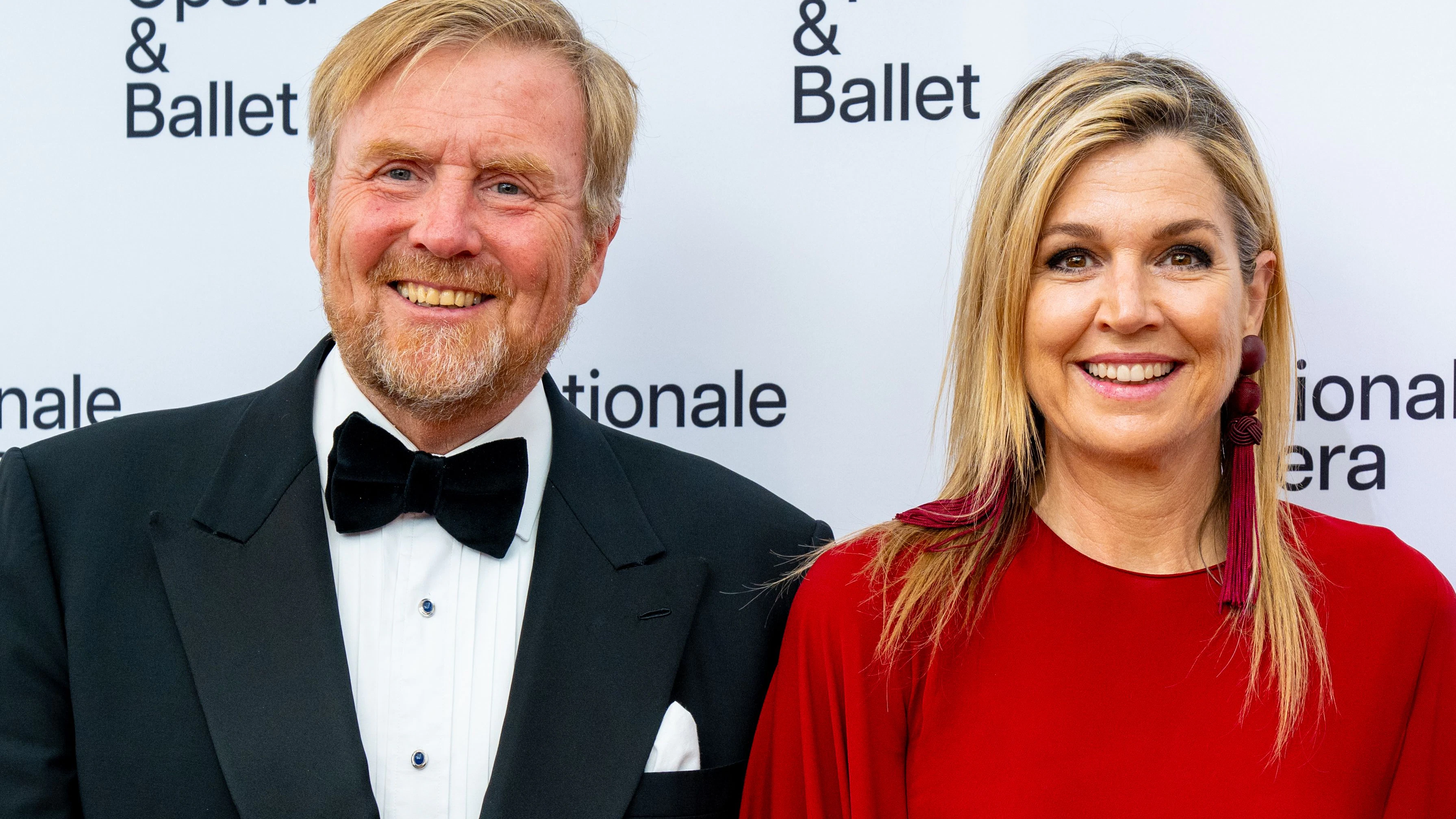 ACT King and Queen at the farewell of director of the National Balle -- King Willem-Alexander and Queen Maxima at a gala of the National Ballet on the occasion of the farewell of director Ted Brandsen.
