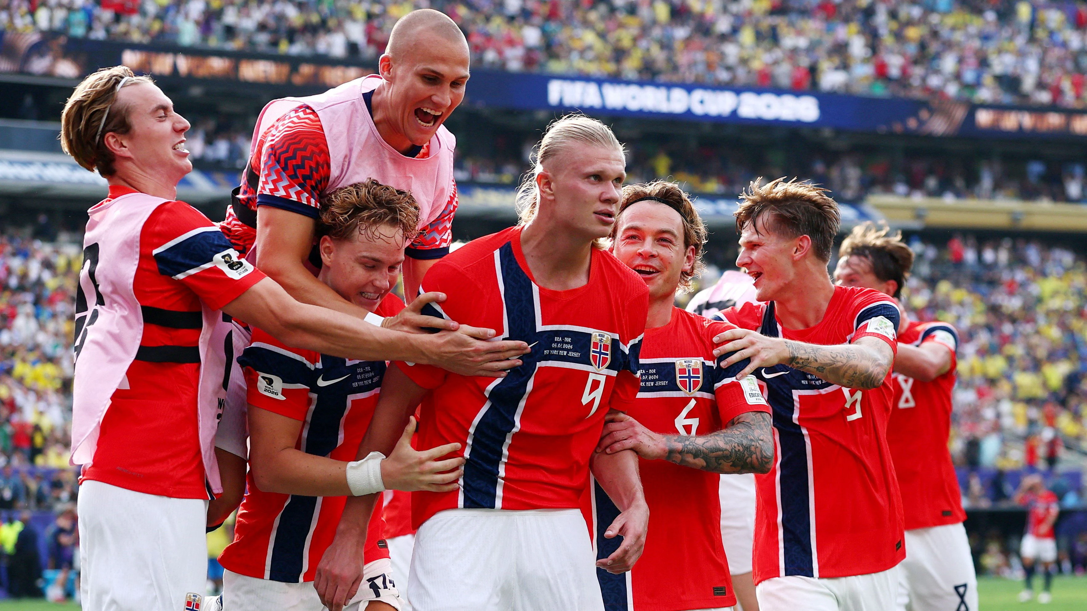 Norwegen steht dank Erling Braut Haaland im Viertelfinale.