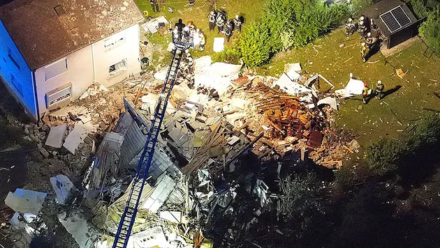 In Wien kam es in der Nacht auf Sonntag zu einer Gasexplosion. 