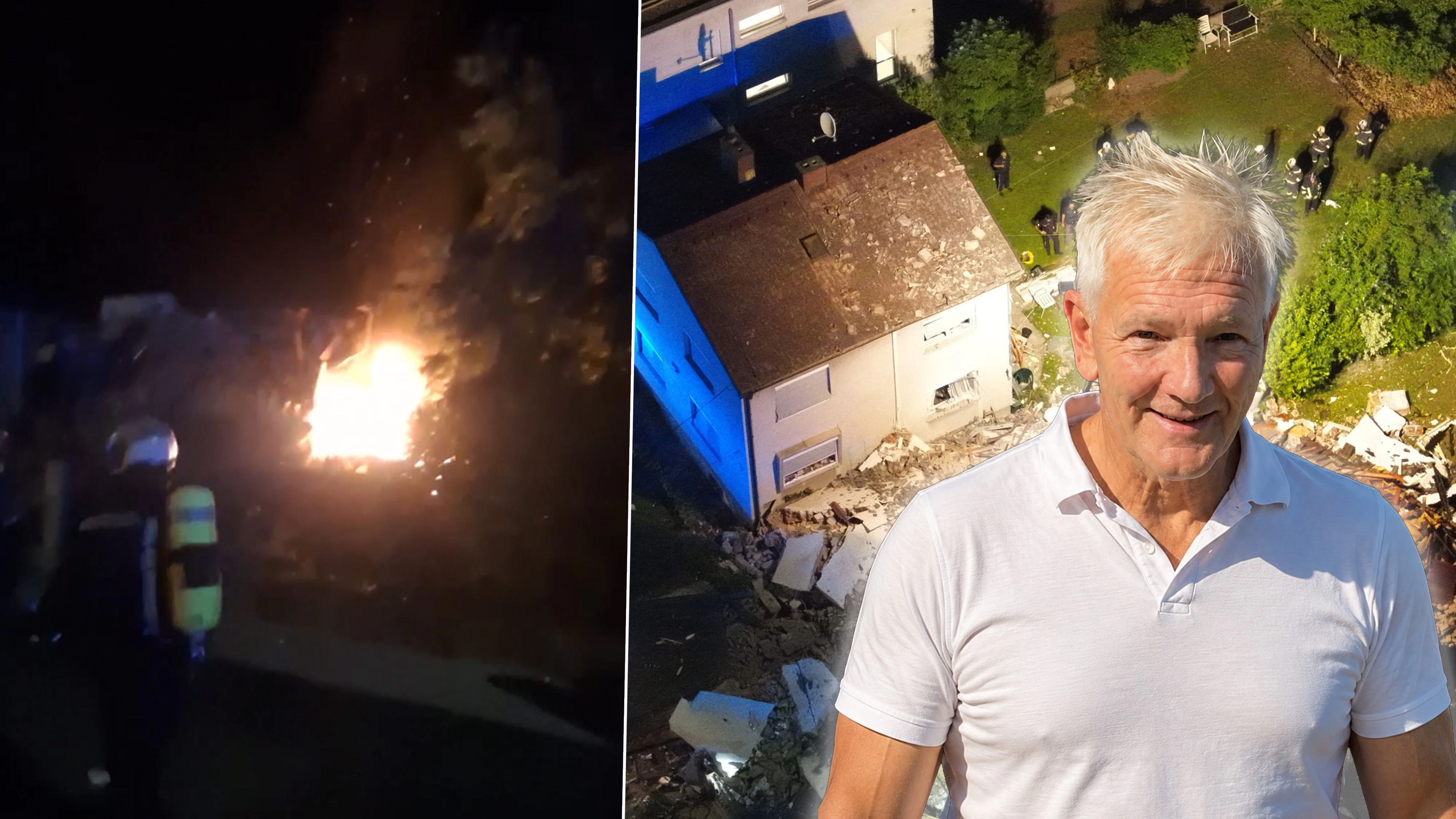 Heute.at - Haus explodierte – Wiener zog Nachbarin aus den Flammen