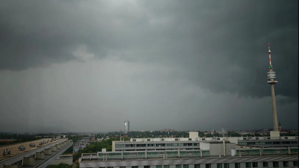 Gewitter in Wien