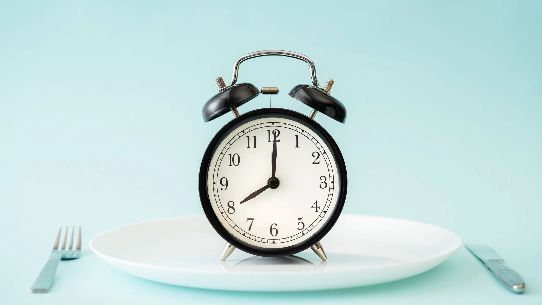 Blue, Breakfast, Clock, Concepts, Plate