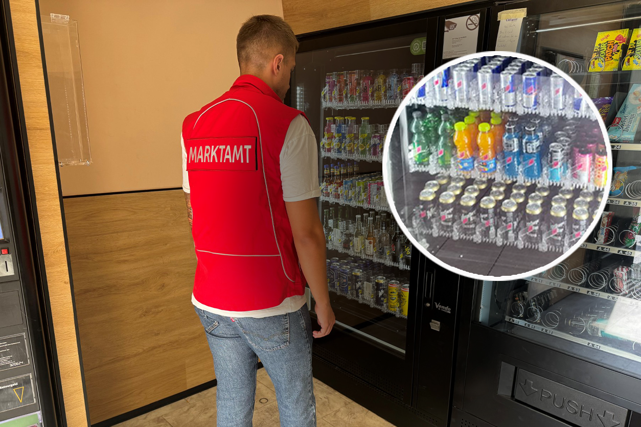 Alkohol in Automatenshops sorgt für Ärger – doch nun konnten Erfolge erzielt werden.