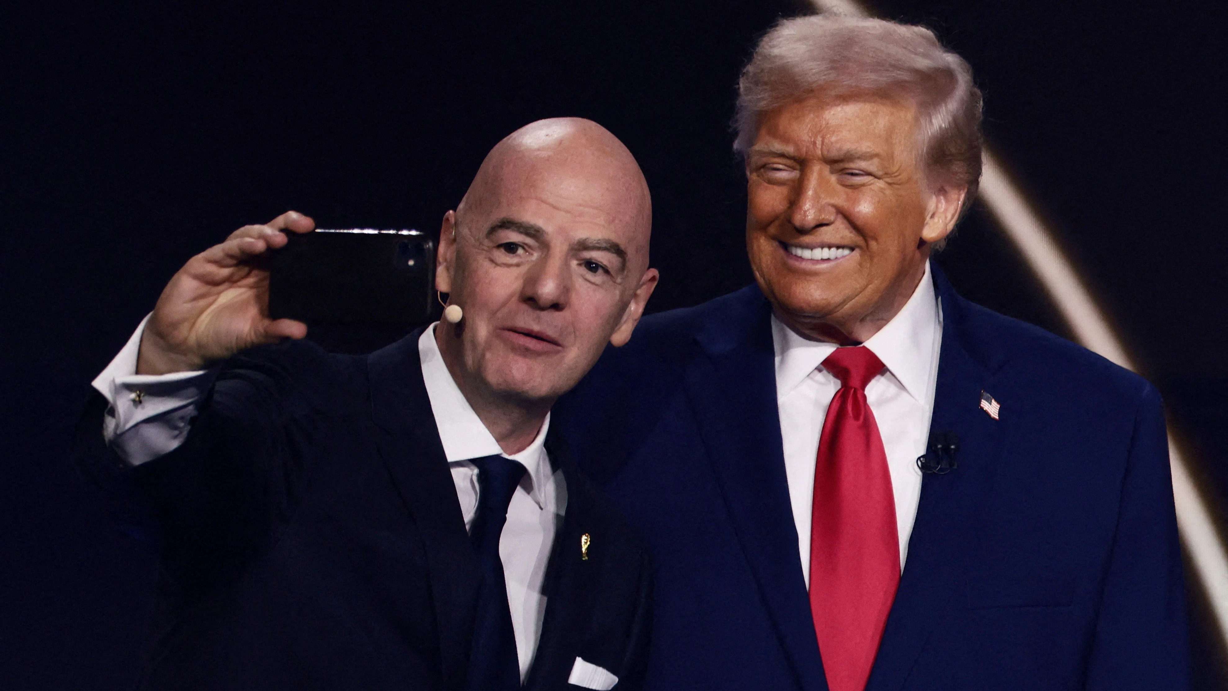 Gianni Infantino und Donald