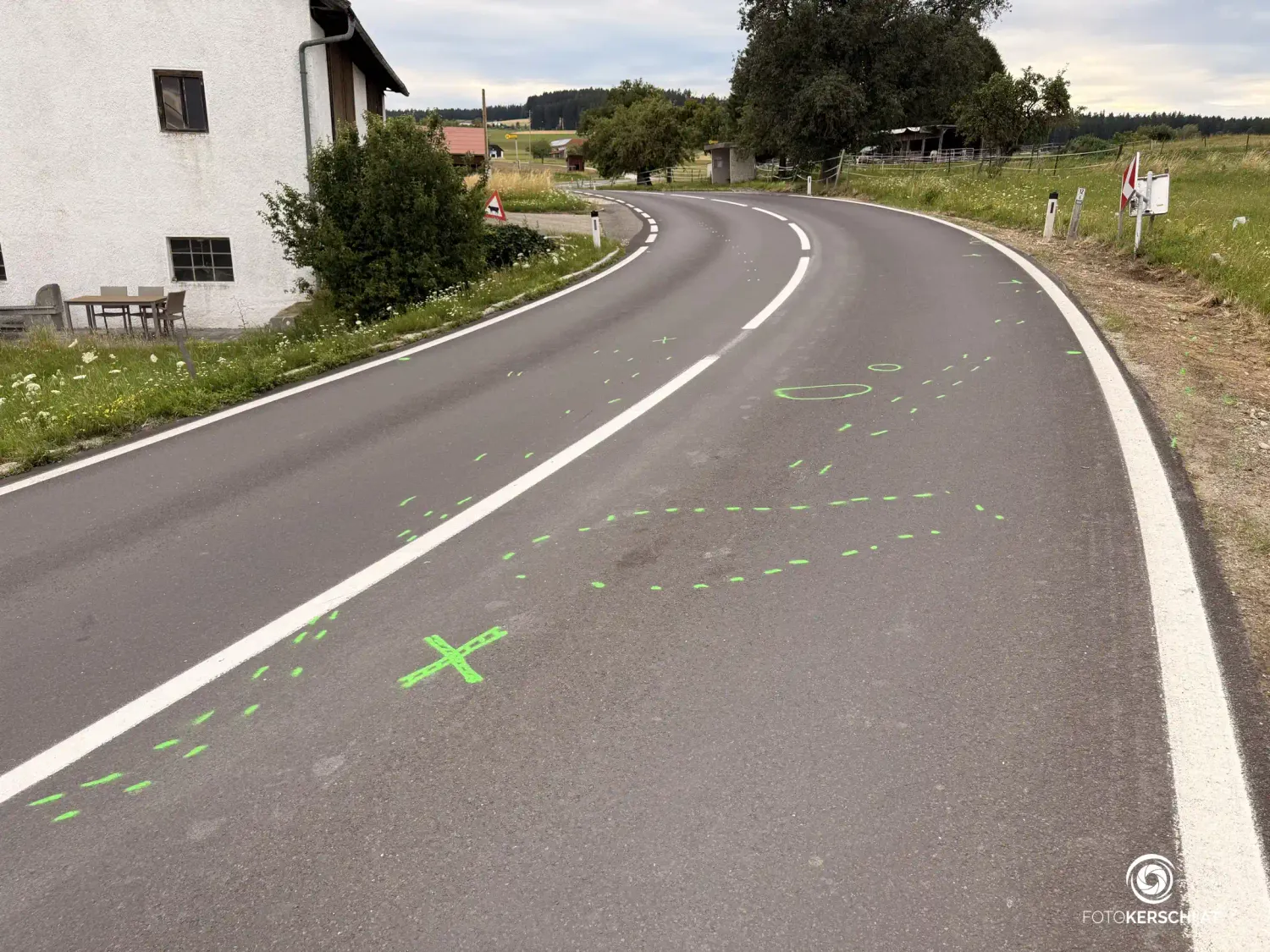 An dieser Stelle verlor der 17-Jährige sein Leben. 