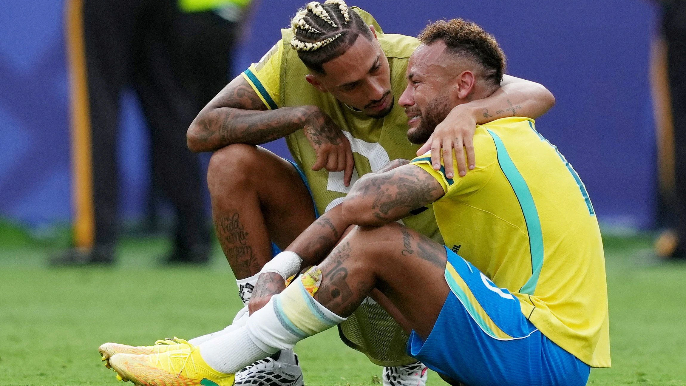 Neymar Junior mit Raphinha