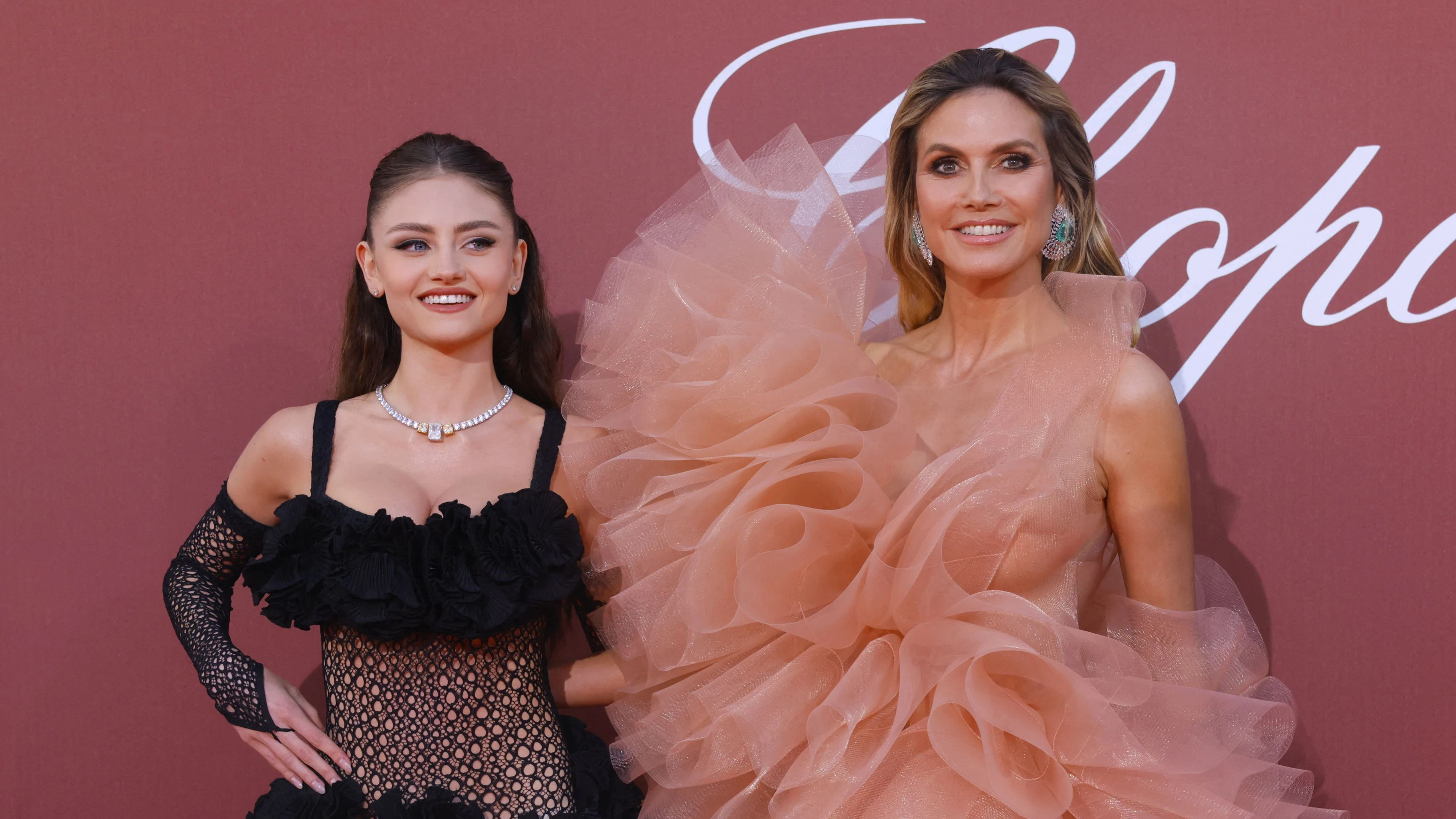 Leni und Heidi Klum