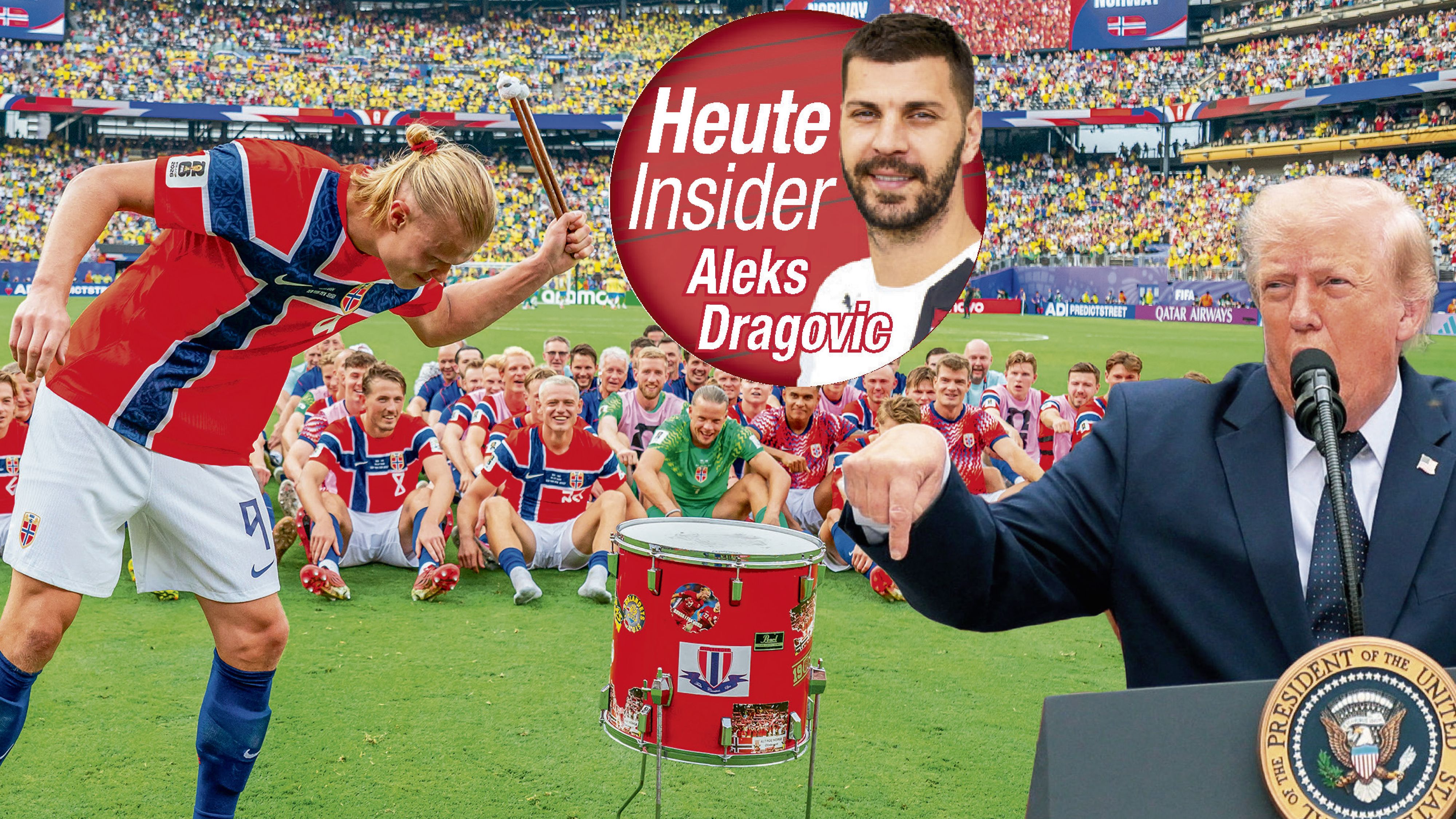 Dragovic über Haaland und Trump: 