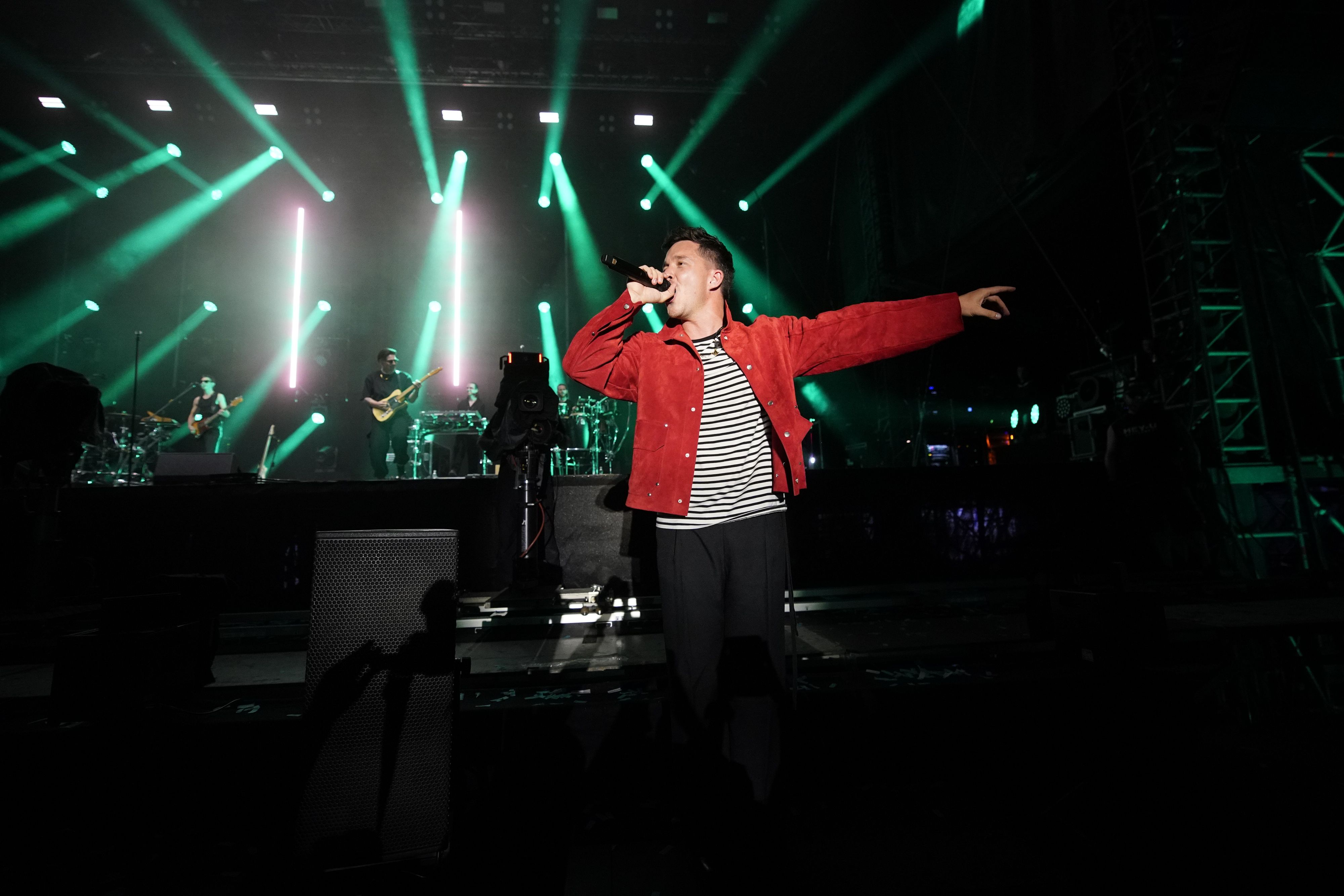 Nico Santos am Donauinselfest.