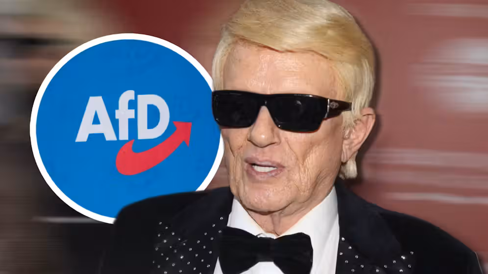 Schlager-Star Heino verlangt 30.000 Euro von der AfD.