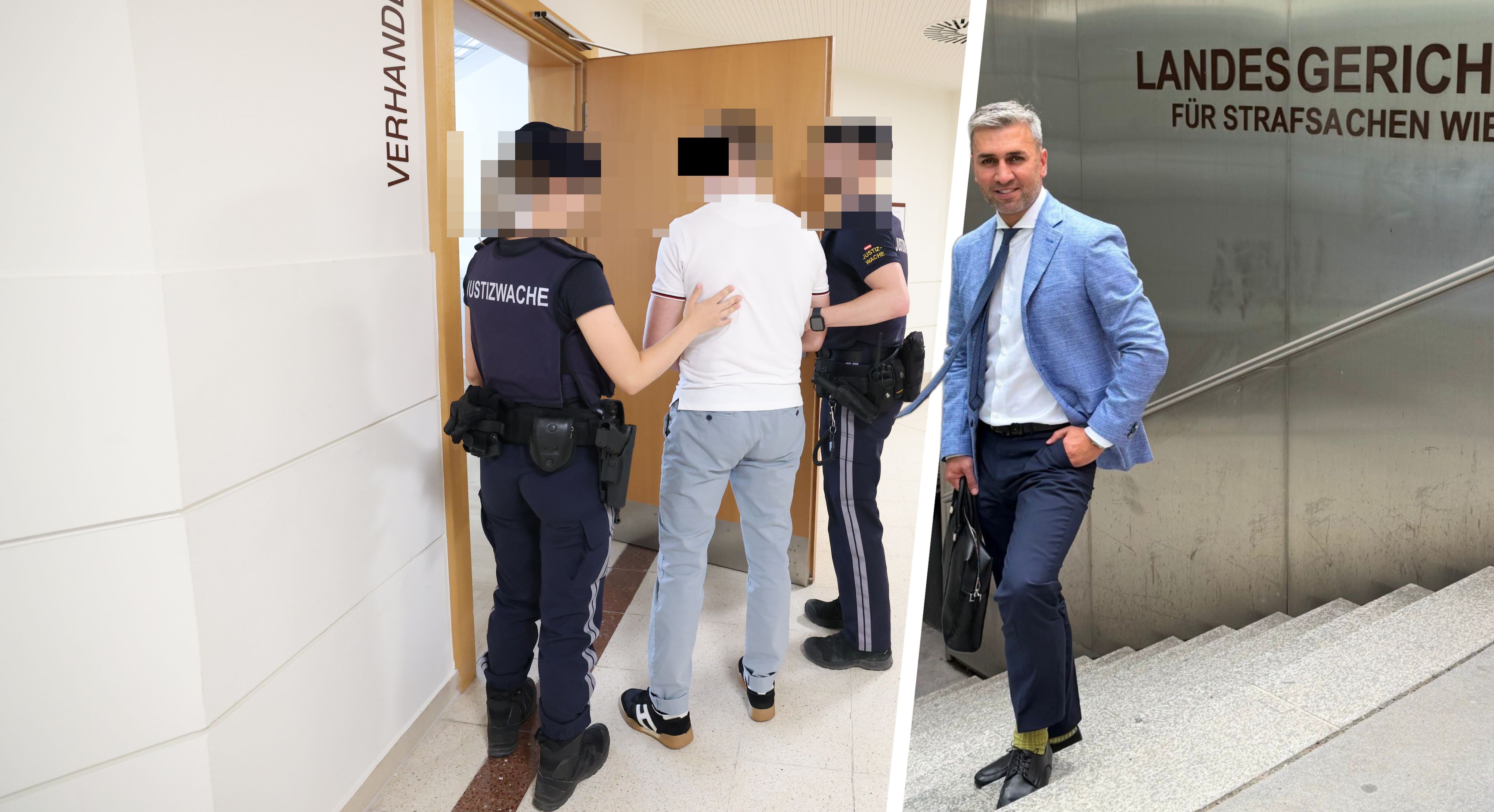 Der Familienvater bekannte sich teilschuldig, Rechtsanwalt Vadim Gusenov boxte ihn aus der U-Haft.