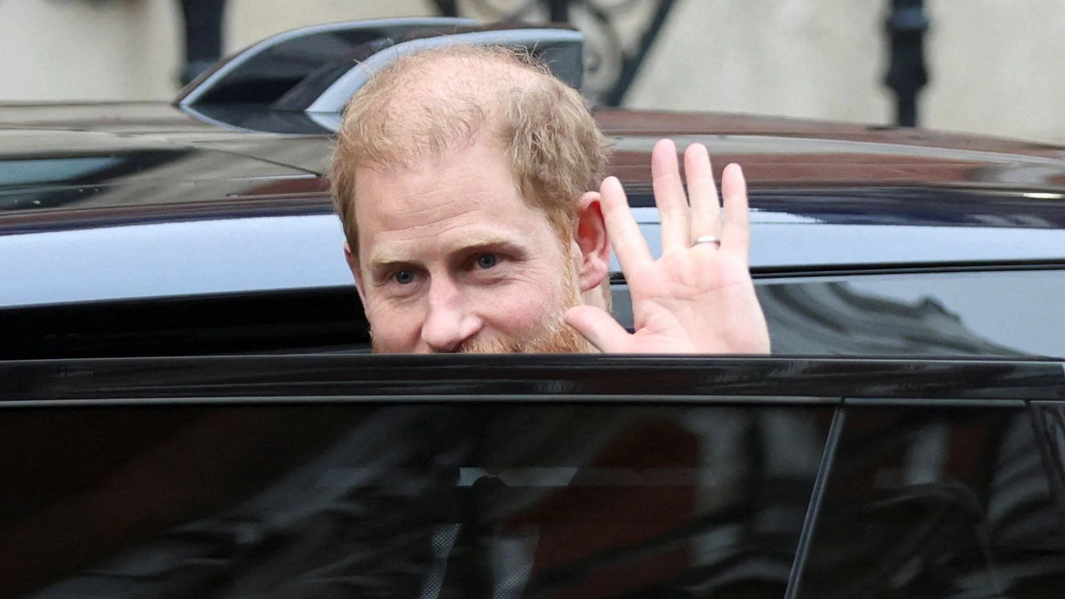 Britain's Prince Harry departs the High Court during the first week of a nine-week trial lawsuit against Associated Newspapers, publisher of the Daily Mail, which Britain's Prince Harry and others are suing over allegations of privacy breaches dating back 30 years, at the High Court in London, Britain, January 22, 2026. REUTERS/Corey Rudy 