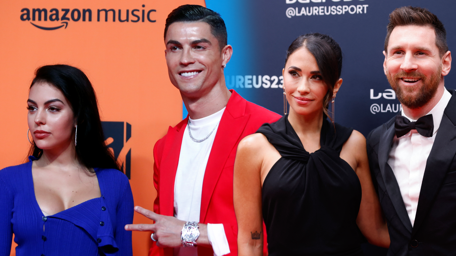 Georgina überrascht Messi-Frau