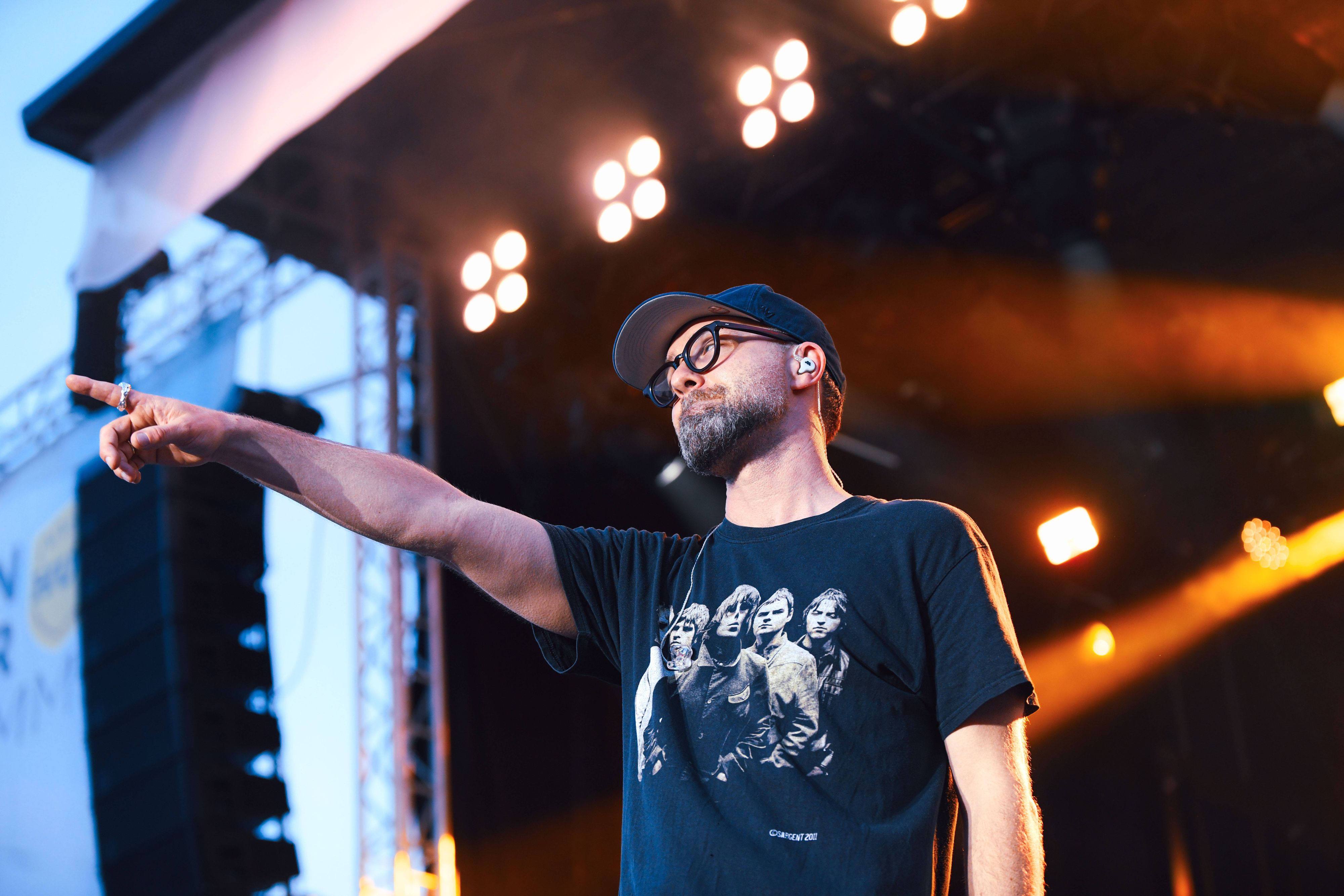 <strong>Mark Foster</strong> genießt sichtlich seine 