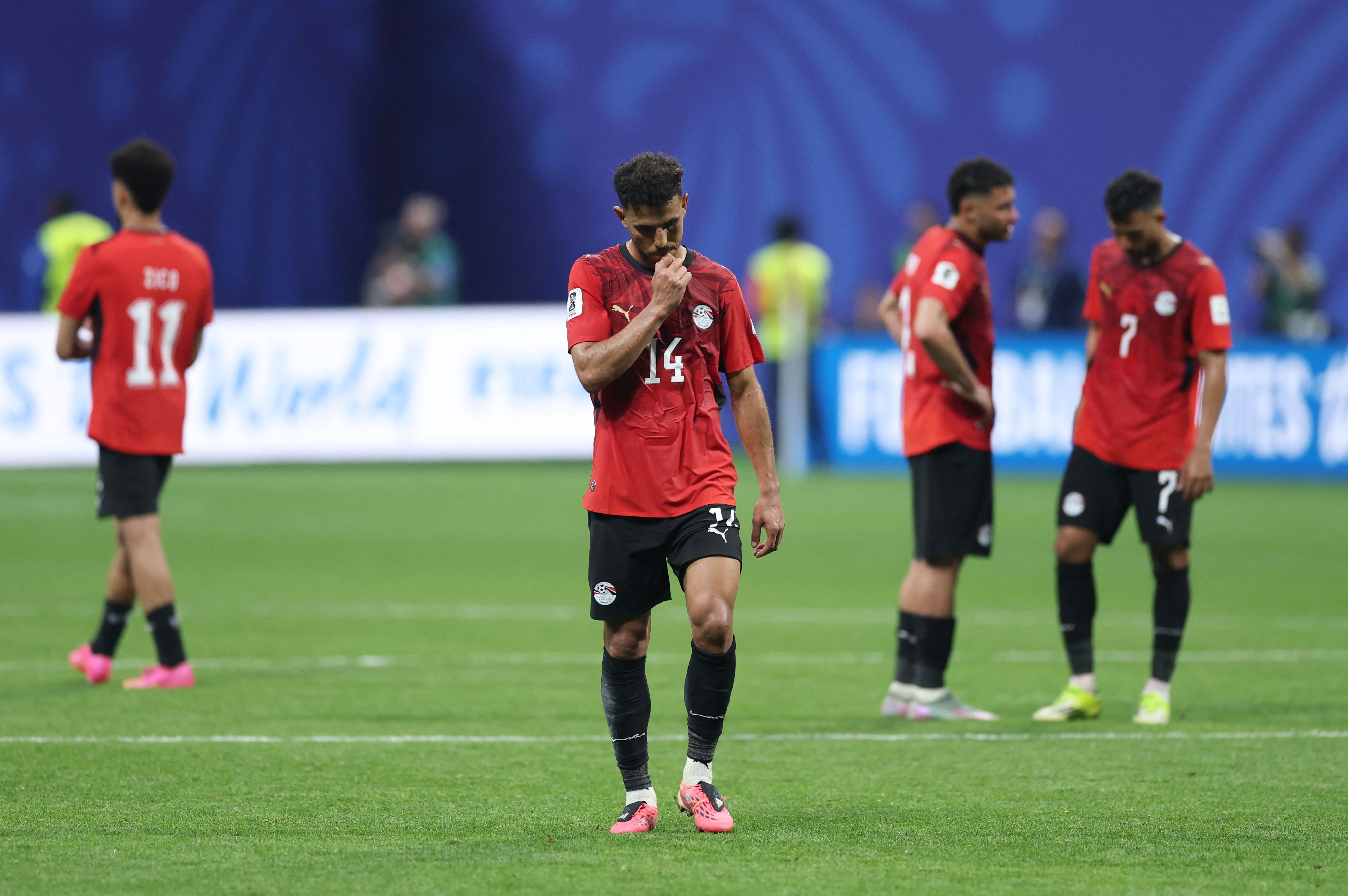 Ägypten ist bei der Fußball-WM im Achtelfinale raus. 