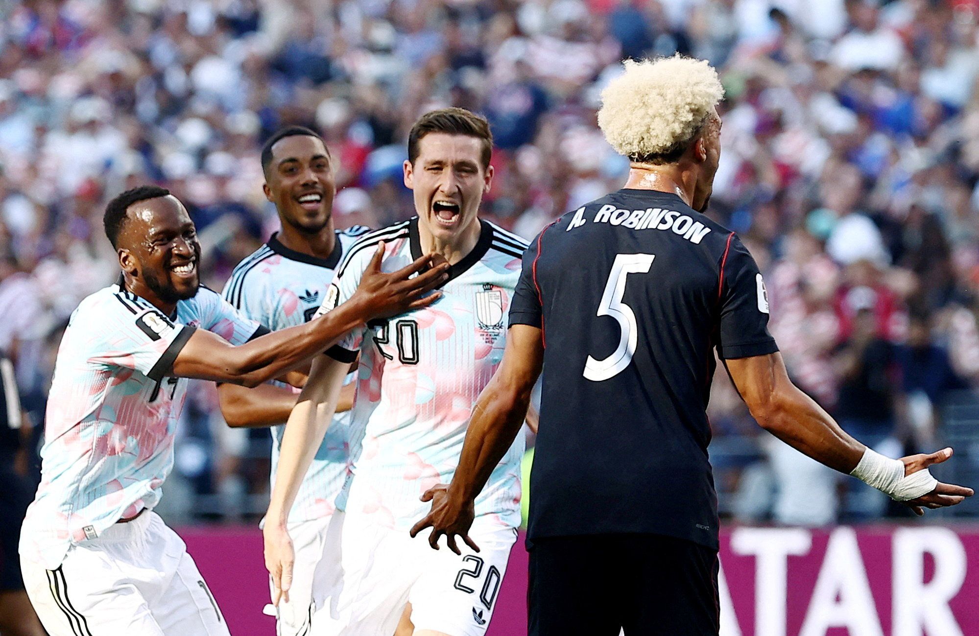 Belgien schlägt die USA