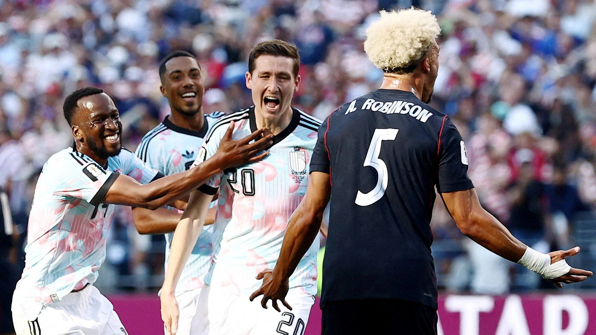 Belgien schlägt die USA