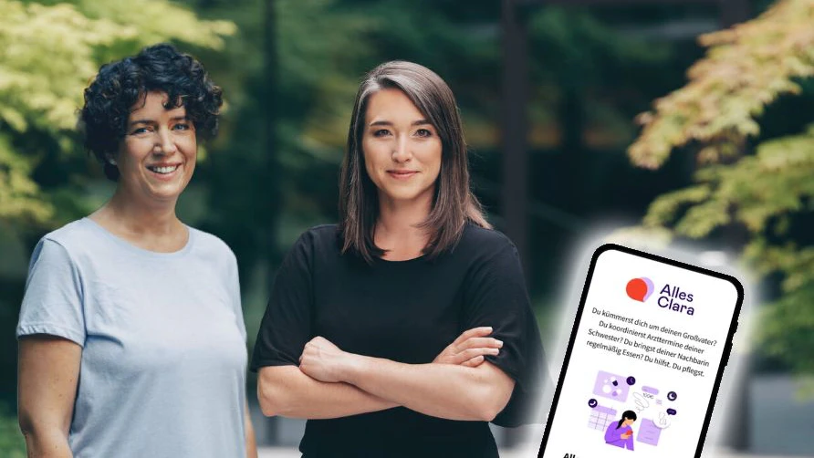 Pflegerin Beatrix gibt Tipps, Alles-Clara-Projektleiterin Nicole Traxler