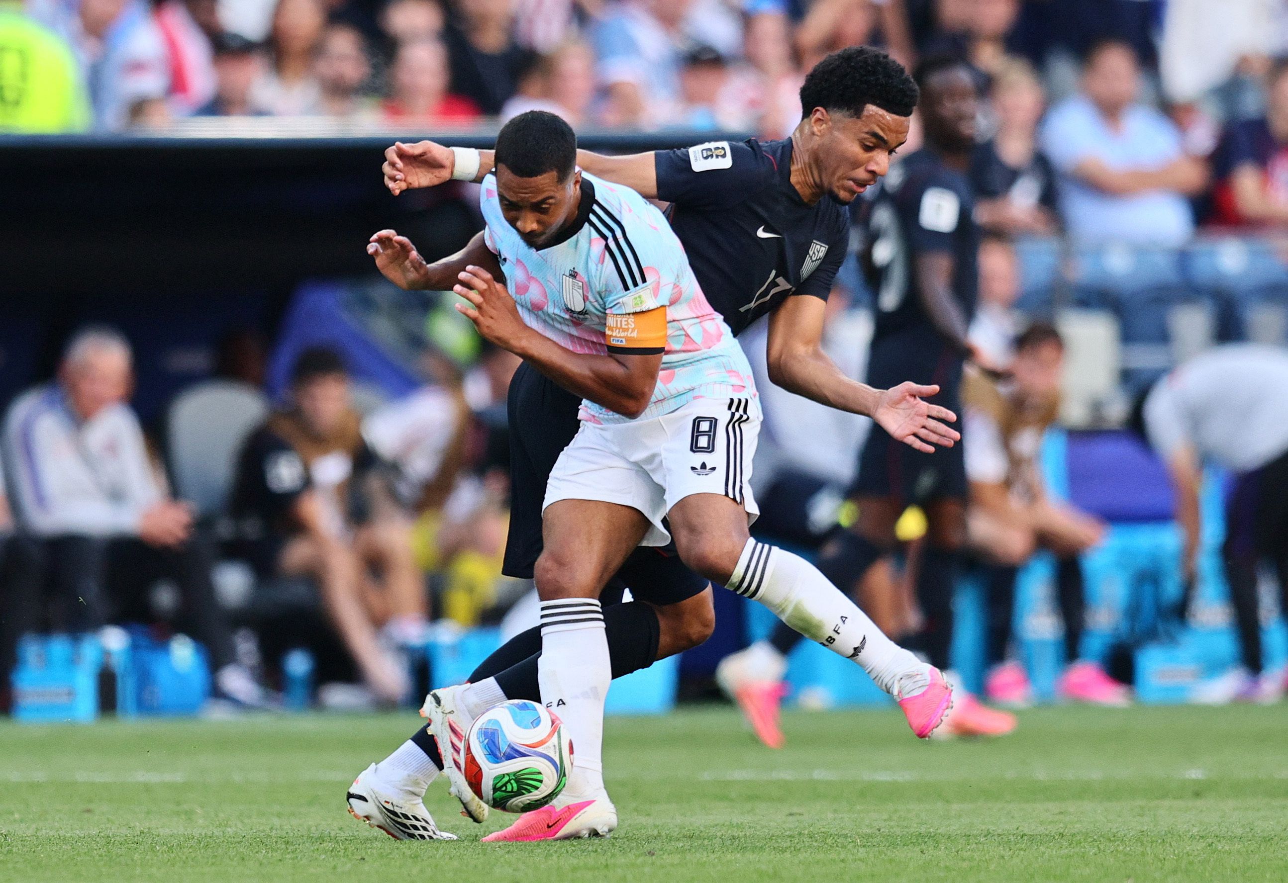 Youri Tielemans schlug die USA mit Belgien