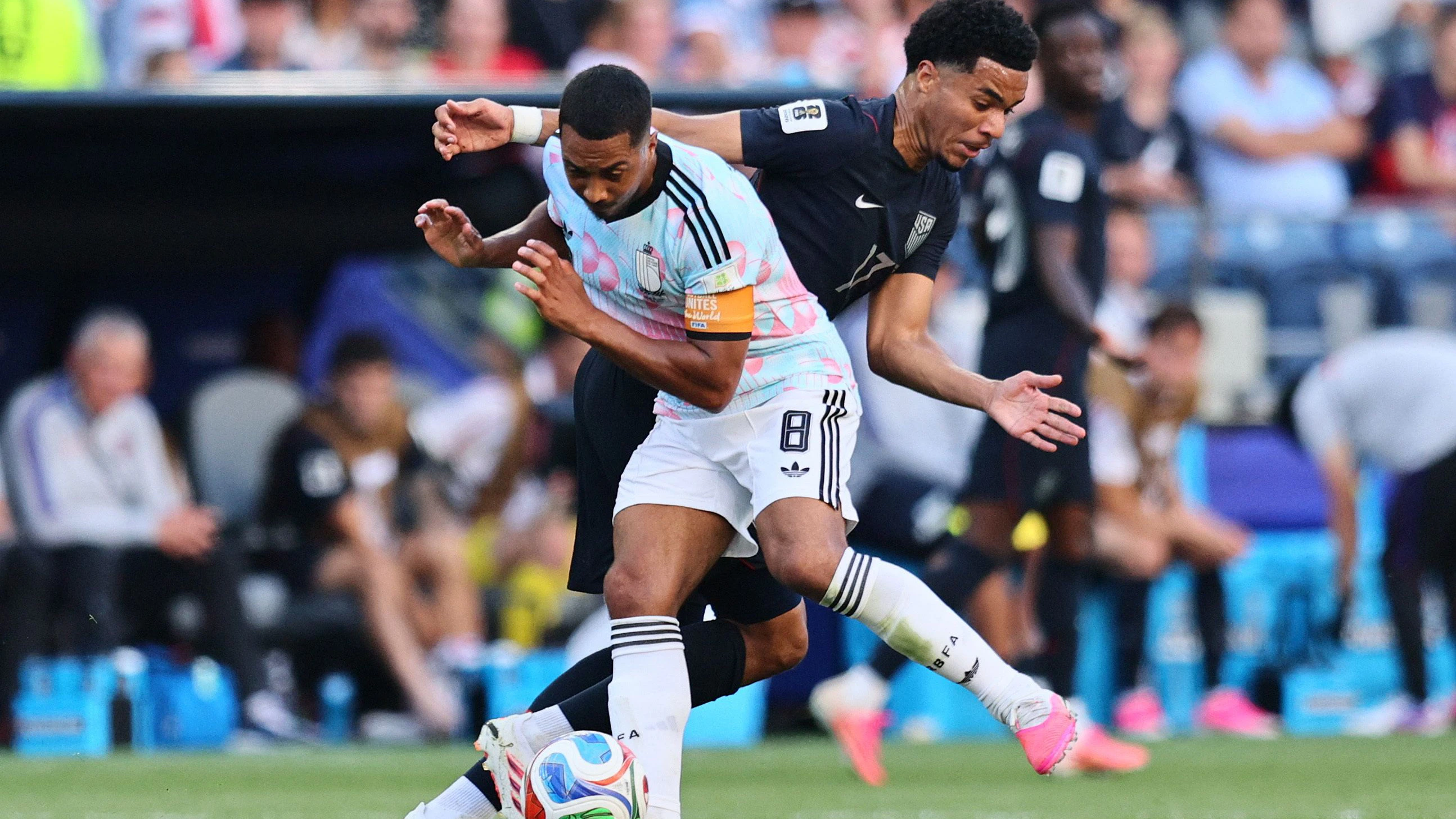 Youri Tielemans schlug die USA mit Belgien