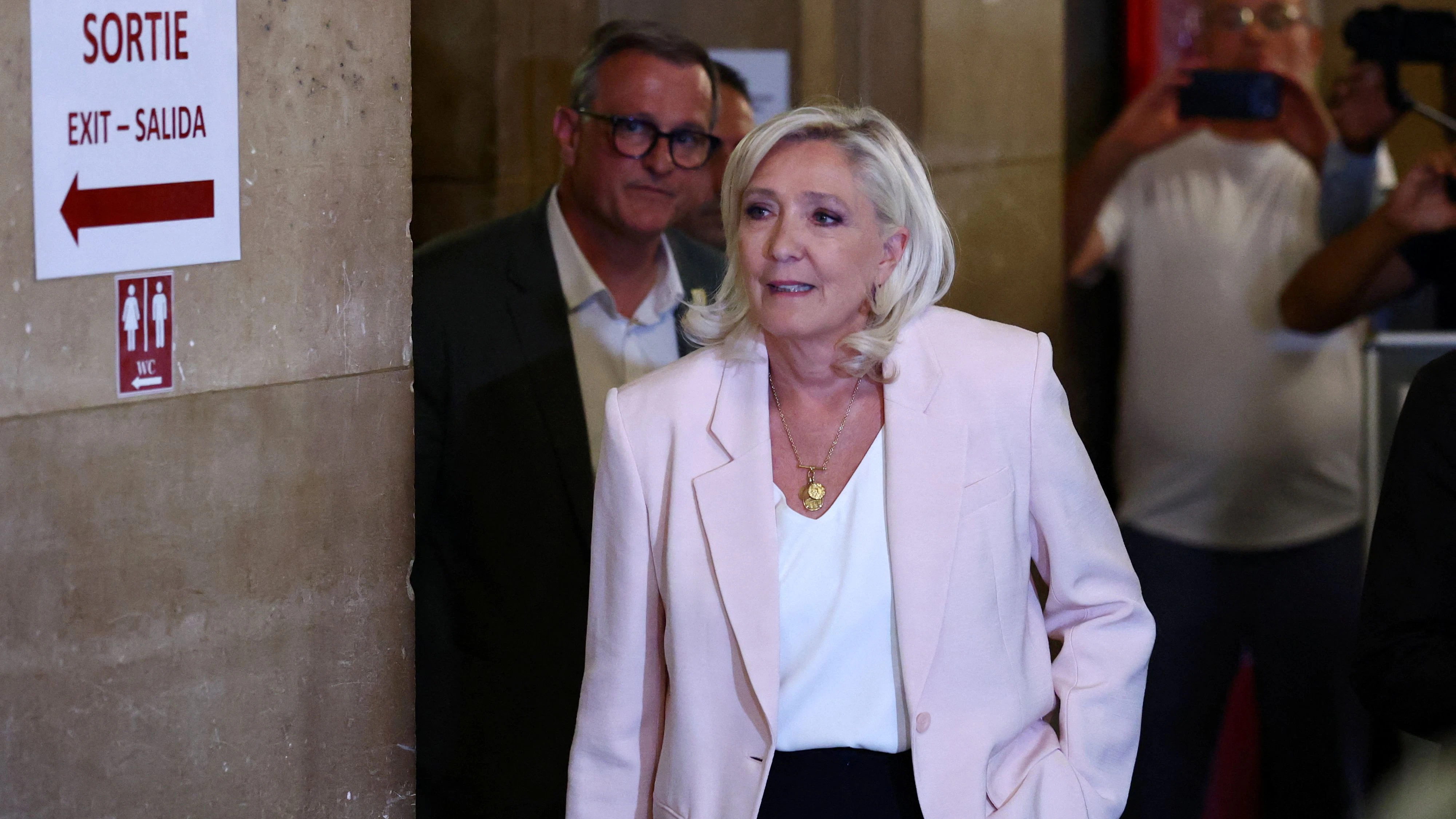 Marine Le Pen wurde zu Haft und Nichtwählbarkeit verurteilt.