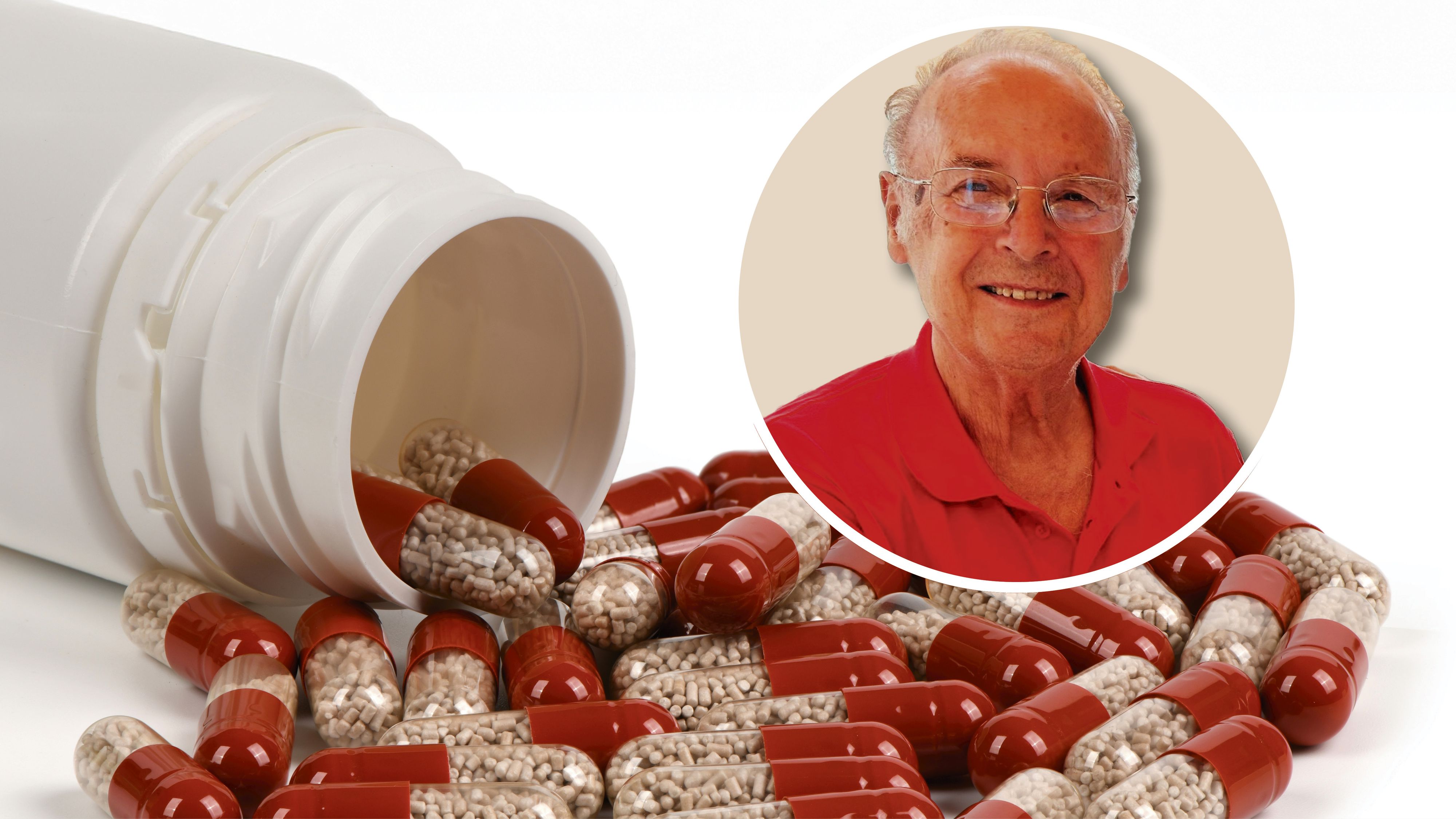 Egon Englisch (81) aus Poysdorf ist auf das Medikament angewiesen.