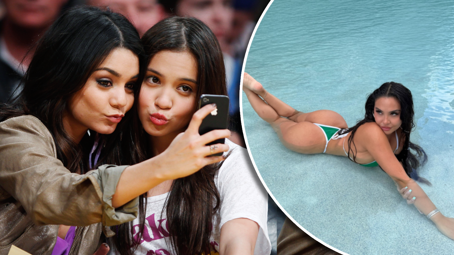 Vanessa Hudgens (l) und Stella 2011.