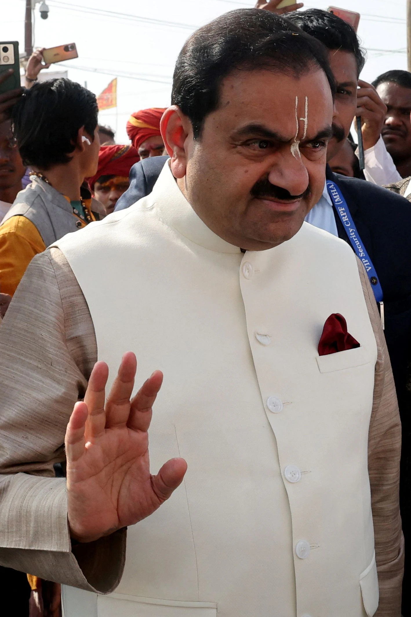 Muss nicht in den USa vor Gericht: Gautam Adani, mit 89 Milliarden Dollar Vermögen reichster Inder