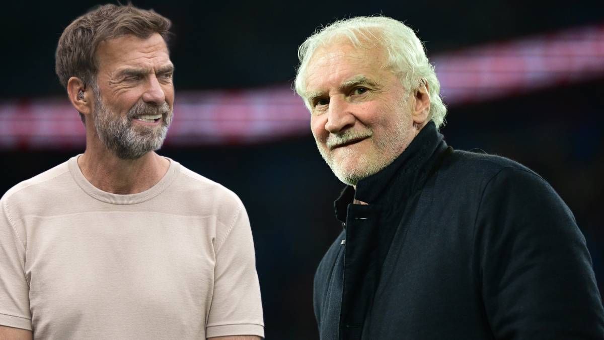 Jürgen Klopp und Rudi Völler.