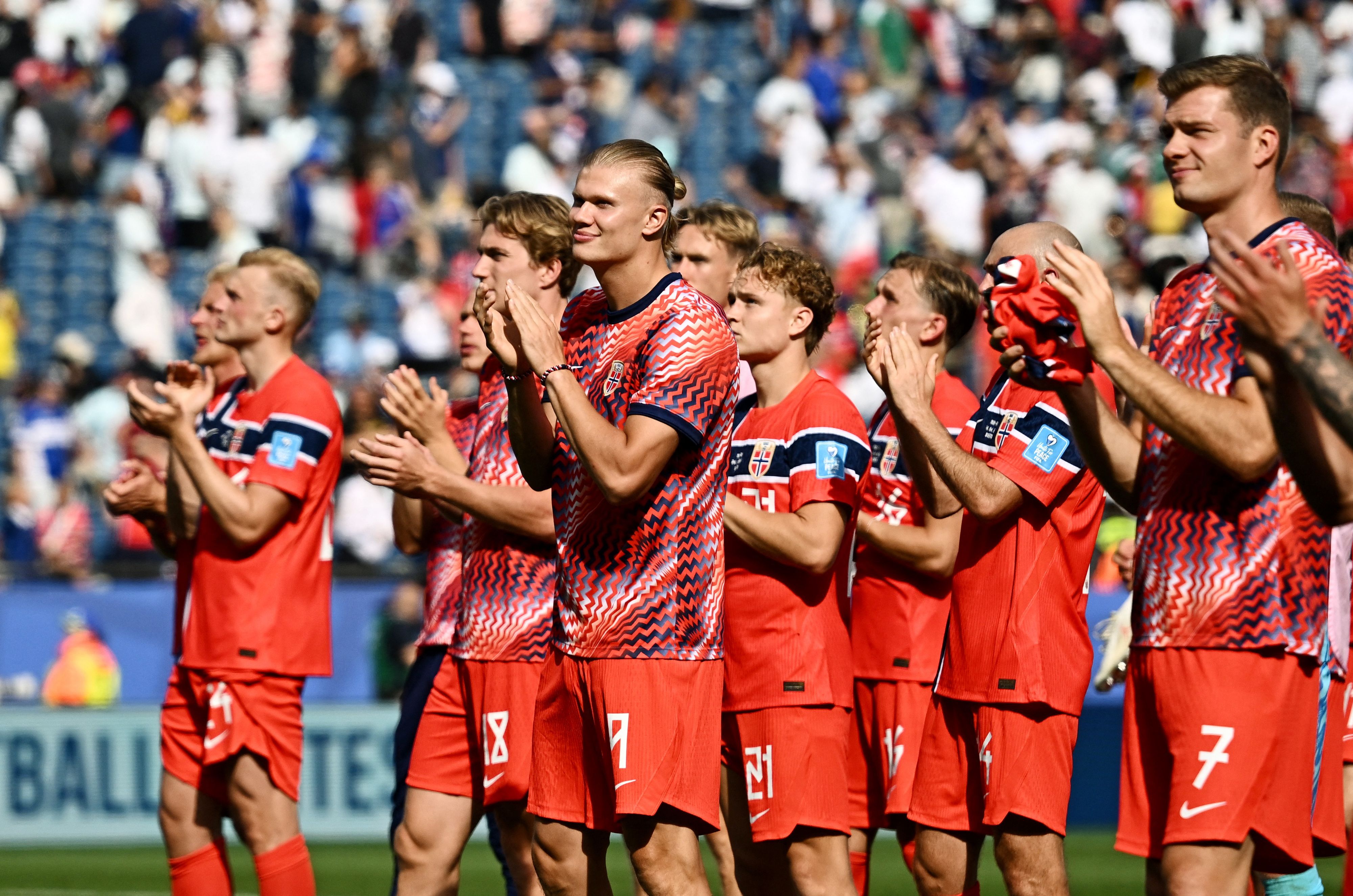 Die Norweger sind bisher das Sensationsteam der WM. 