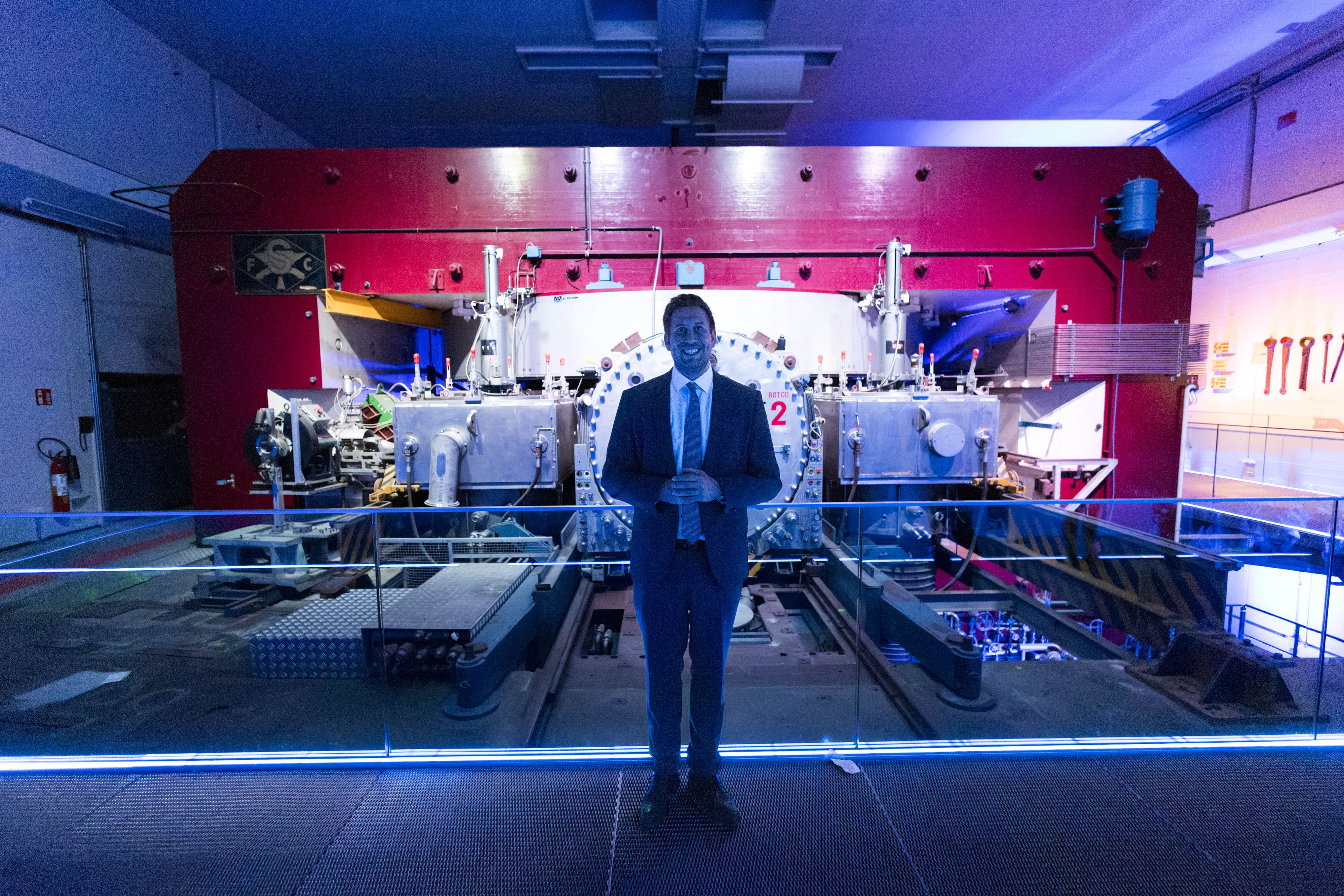 Digitalisierungs-Staatssekretär Alexander Pröll (ÖVP) besuchte neben der KI-Konferenz in Genf auch das Kernforschungszentrum CERN.